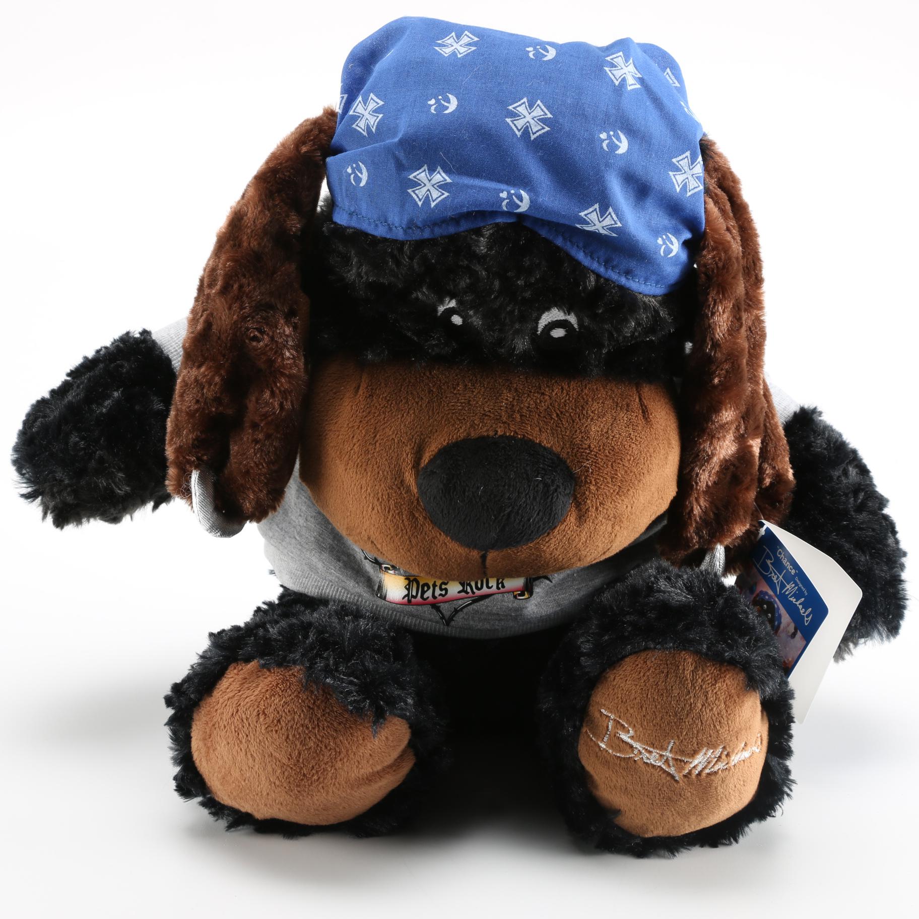 "Luv-A-Pet" "Chance" Plush Dog Designed by Bret Michaels