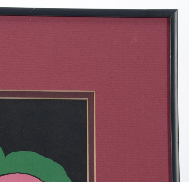 Original Milton Glaser 1966 Bob Dylan Slip Cover Poster