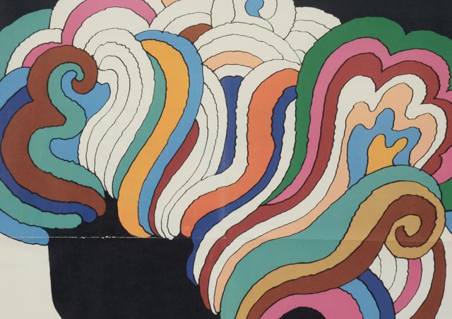 Original Milton Glaser 1966 Bob Dylan Slip Cover Poster