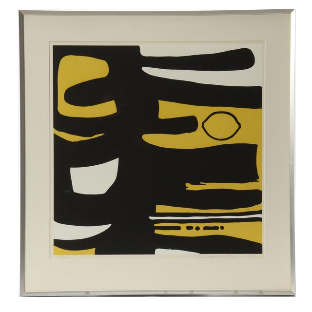 Funasaka Yoshisuke Signed Limited Edition Serigraph "Lemon"