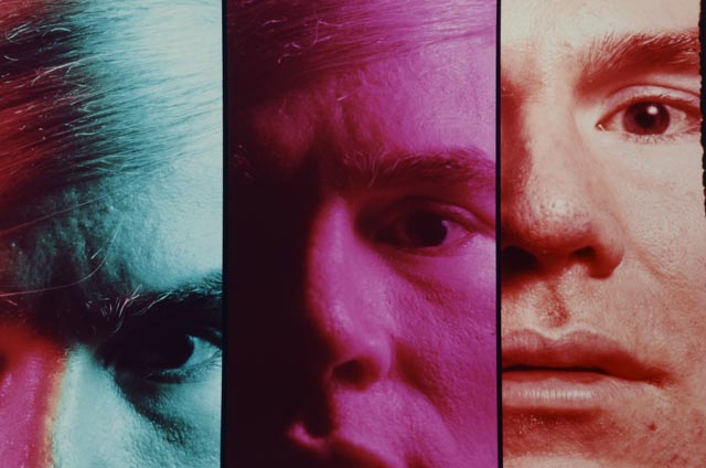 Philippe Halsman Original Chromogenic Photograph of Andy Warhol