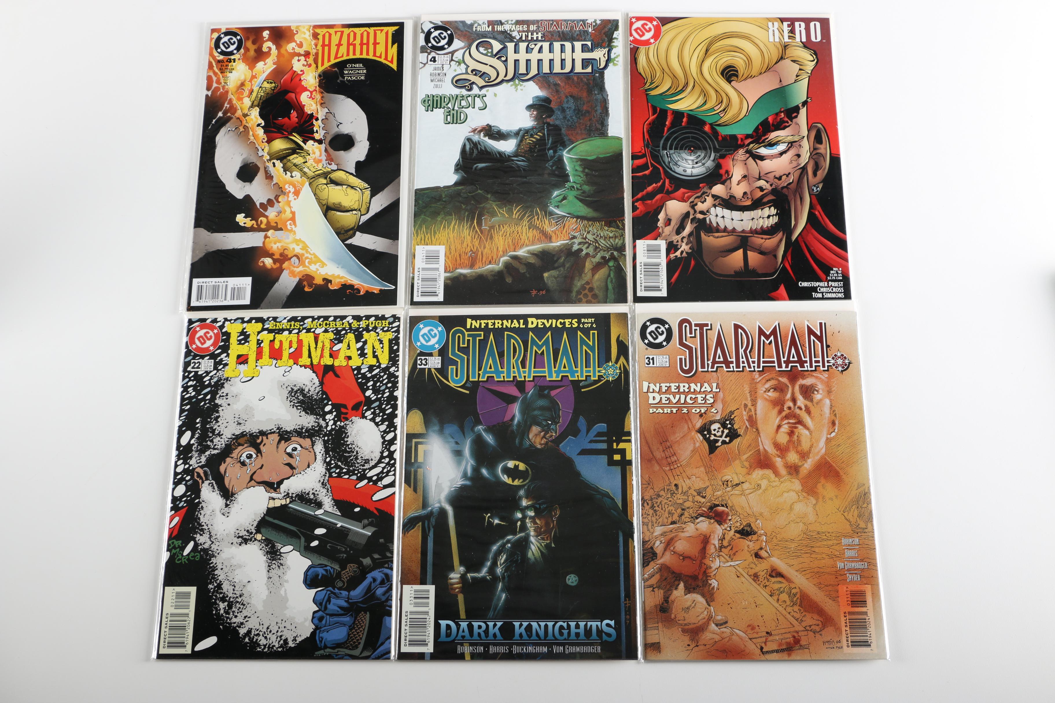 "Azrael", "Hitman" "Starman" and Other Assorted Modern Age Comics