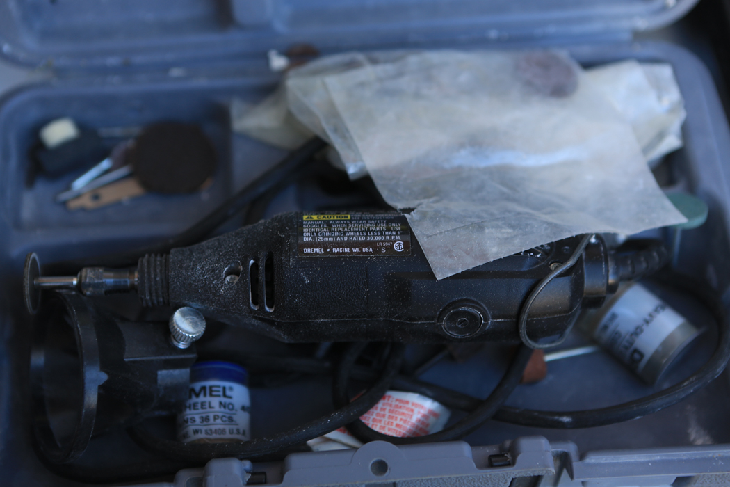 Collection of Electric Tools Including Porter Cable Finishing Nailer