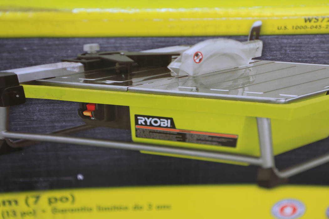 Ryobi 7" Wet Tile Saw