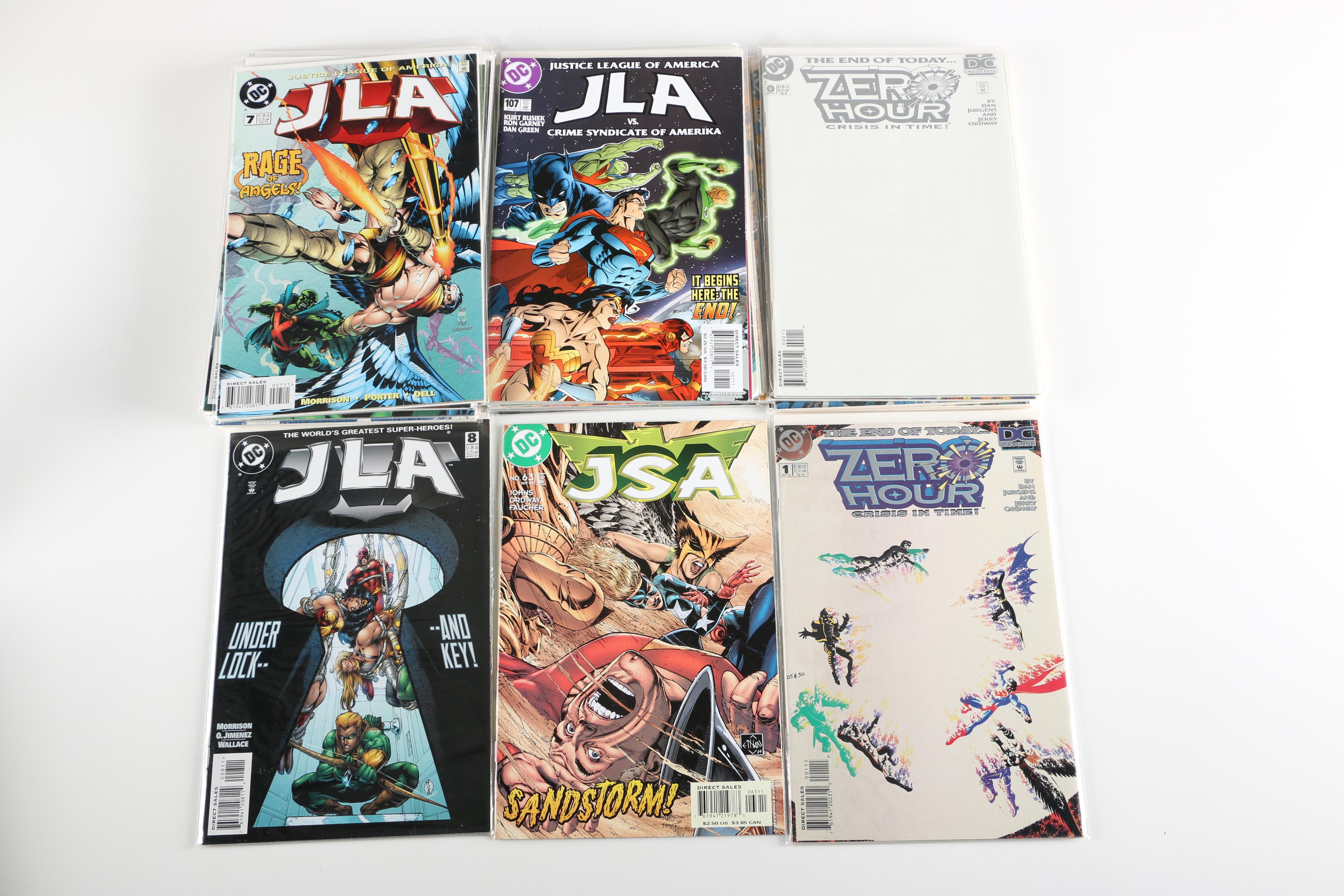 Assorted Modern Age DC Comics Featuring "JSA Strange Adventures" Issue 1