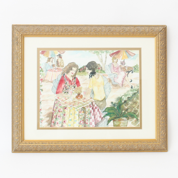 Signed and Numbered Offset Lithograph by Linda Denison