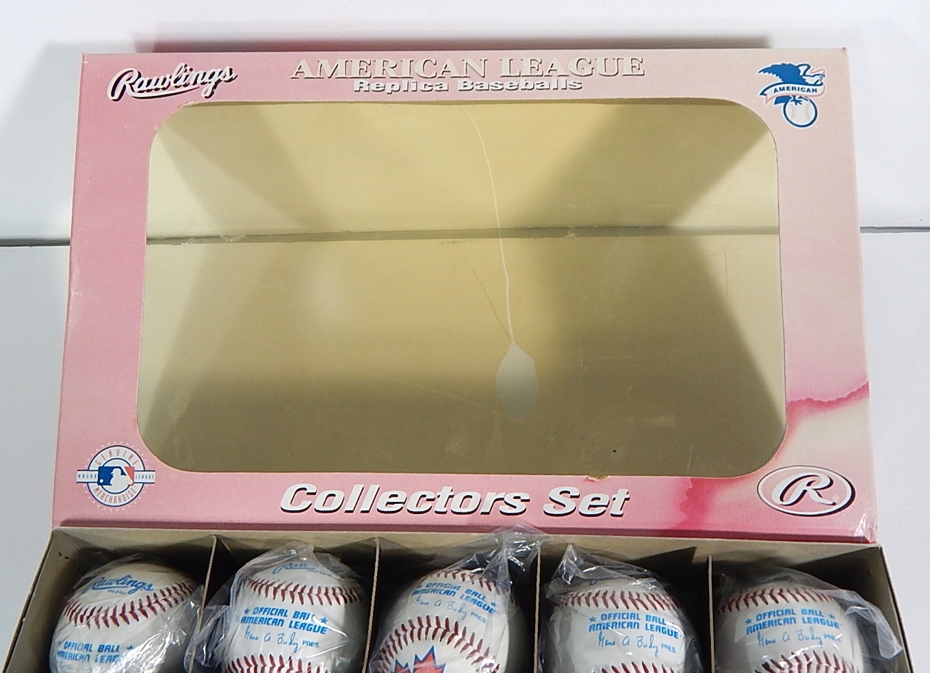 1997 Rawlings American League Team Replica Baseball Set