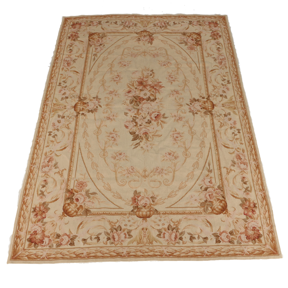 Handmade Floral Area Rug
