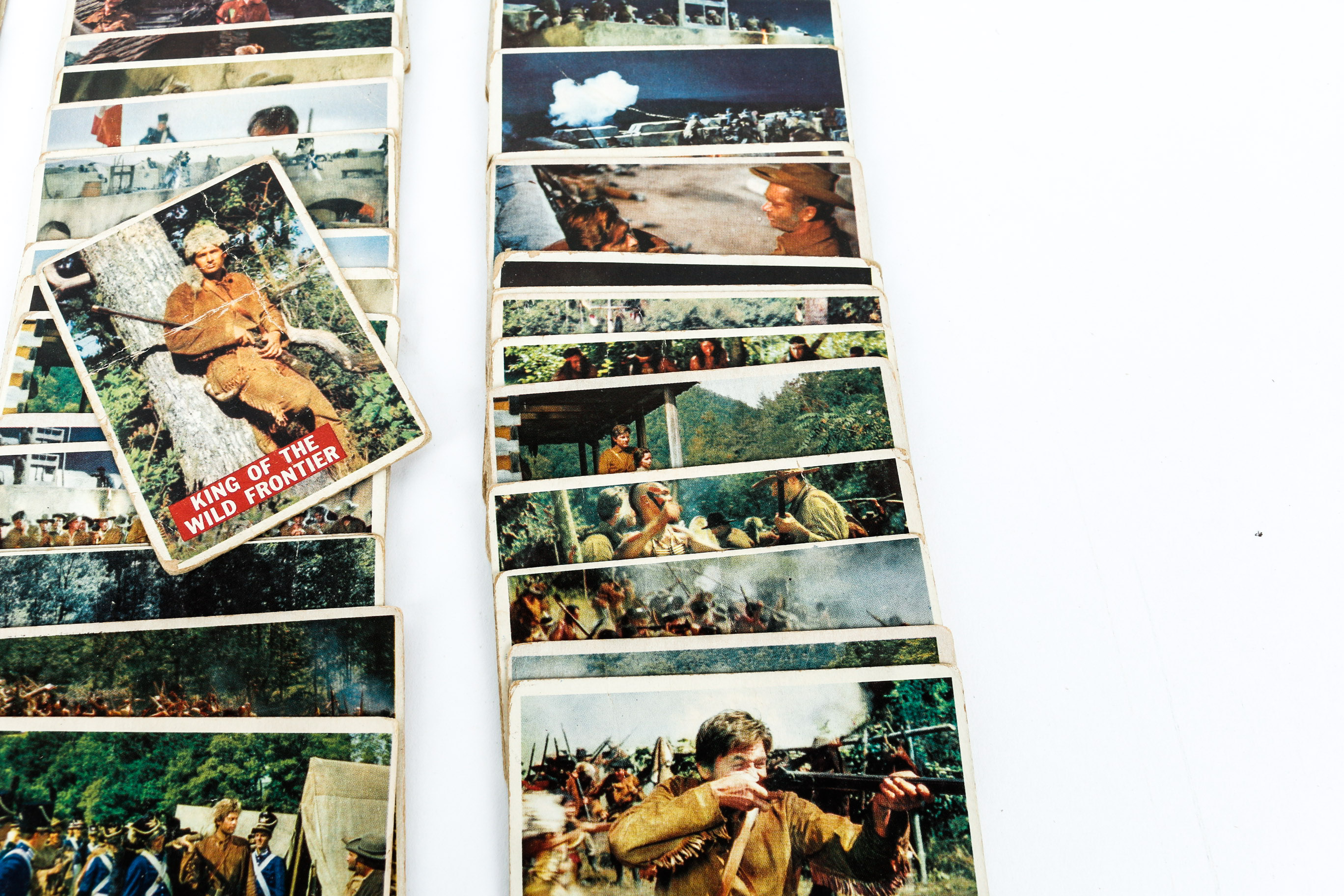 Vintage Disney Davy Crockett Trading Cards