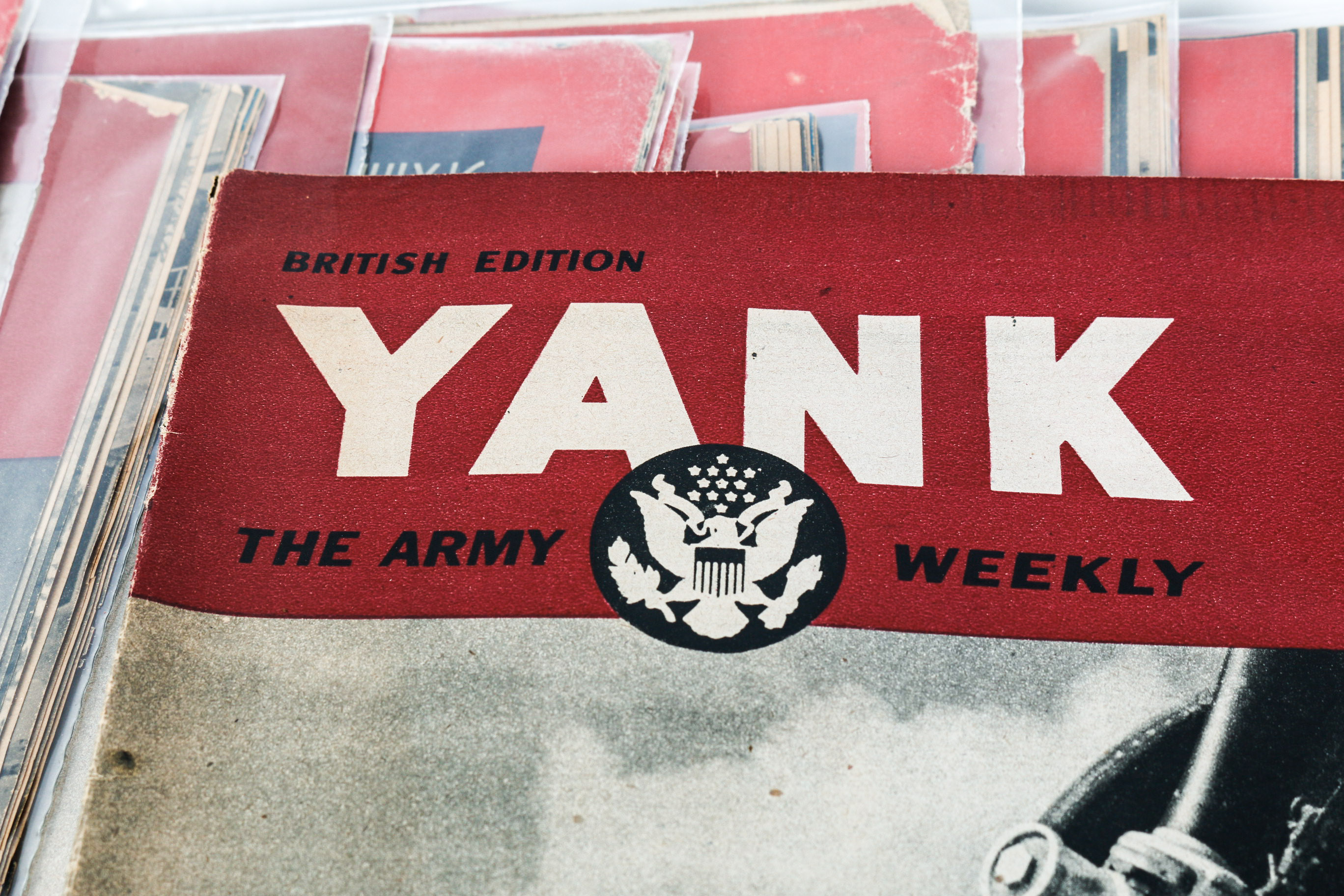 Collection of 1943-1945 Editions of "Yank: The Army Weekly Magazine, British Edition"