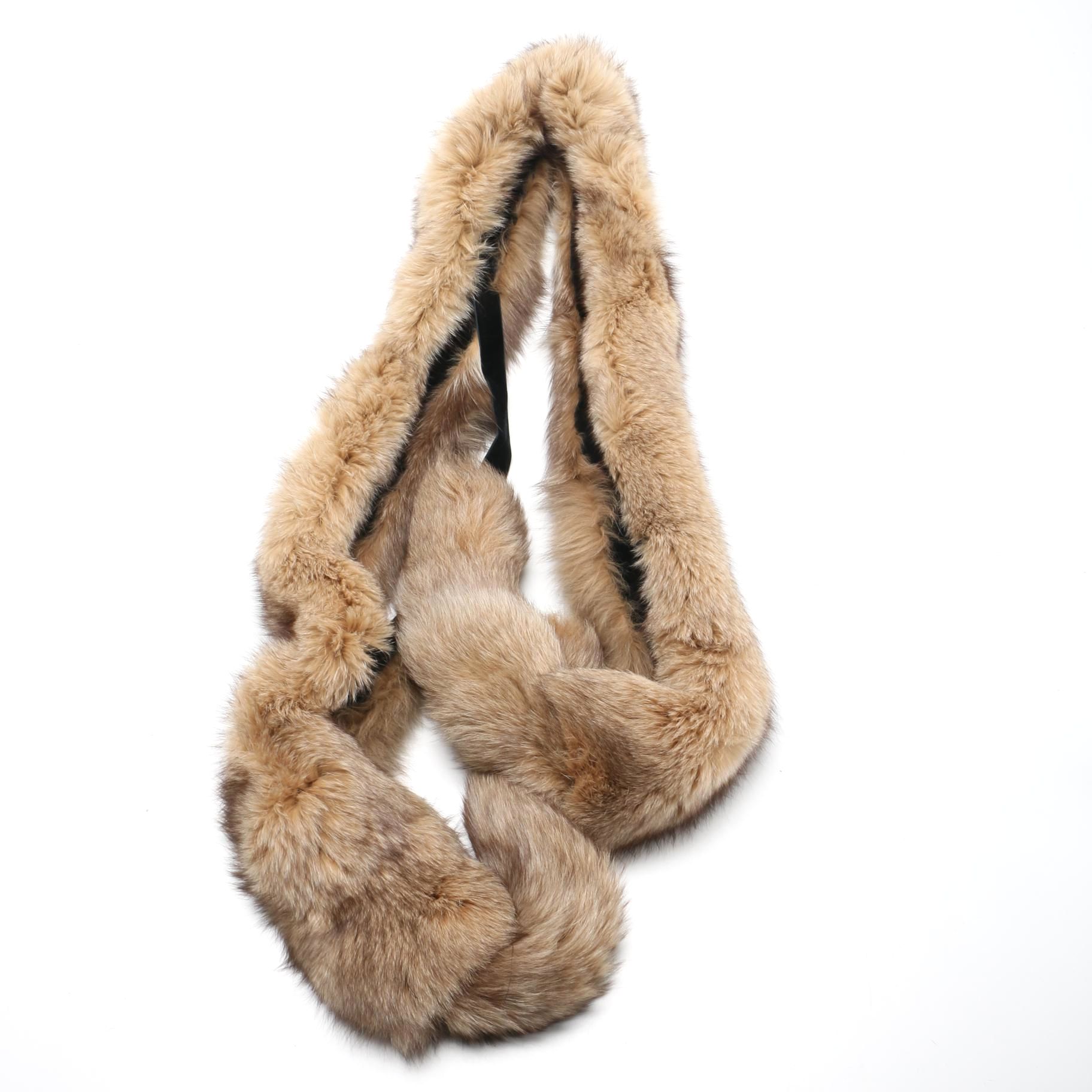 Fox Fur Shoulder Wrap