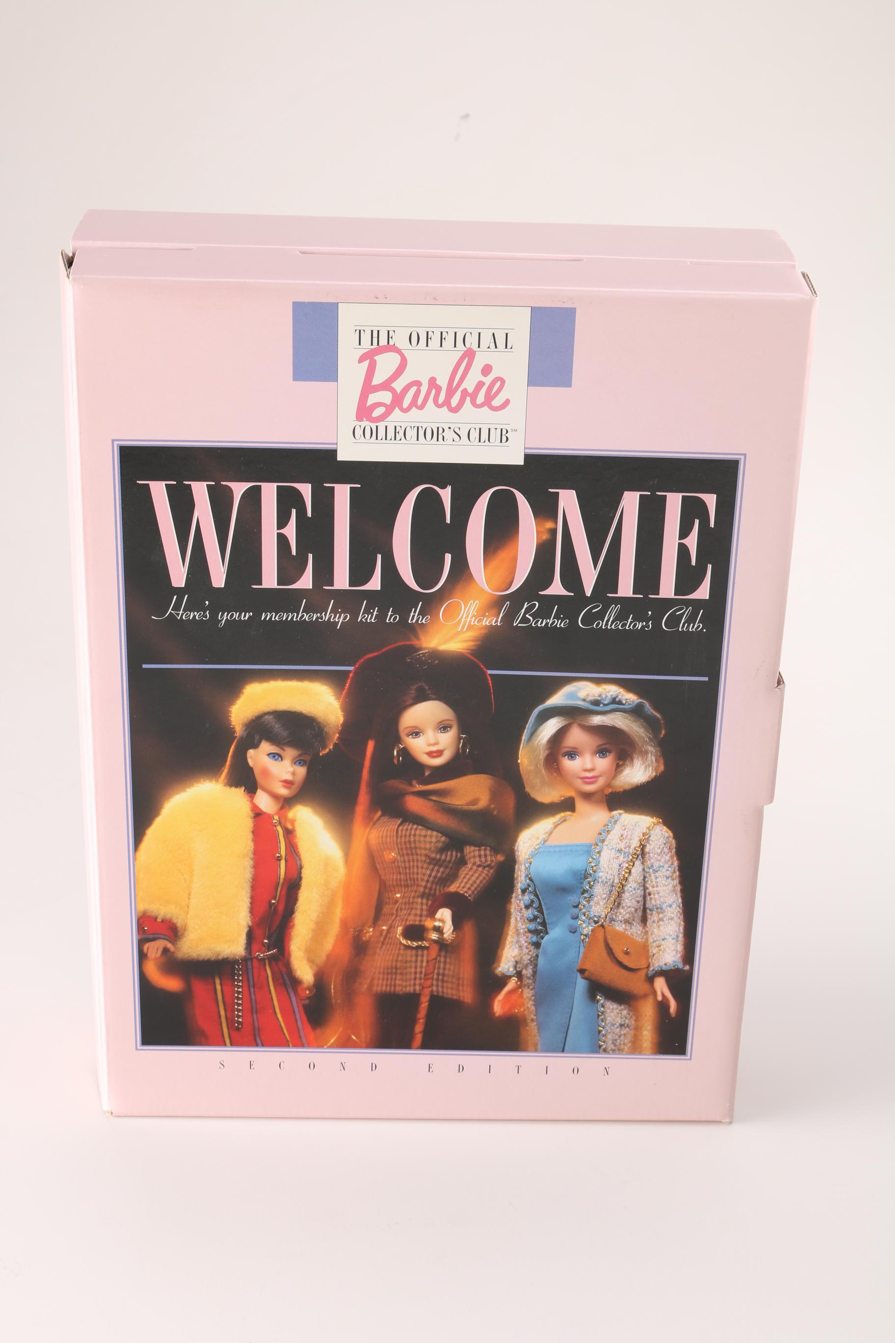 Selection of Barbie Collector's Club Dolls