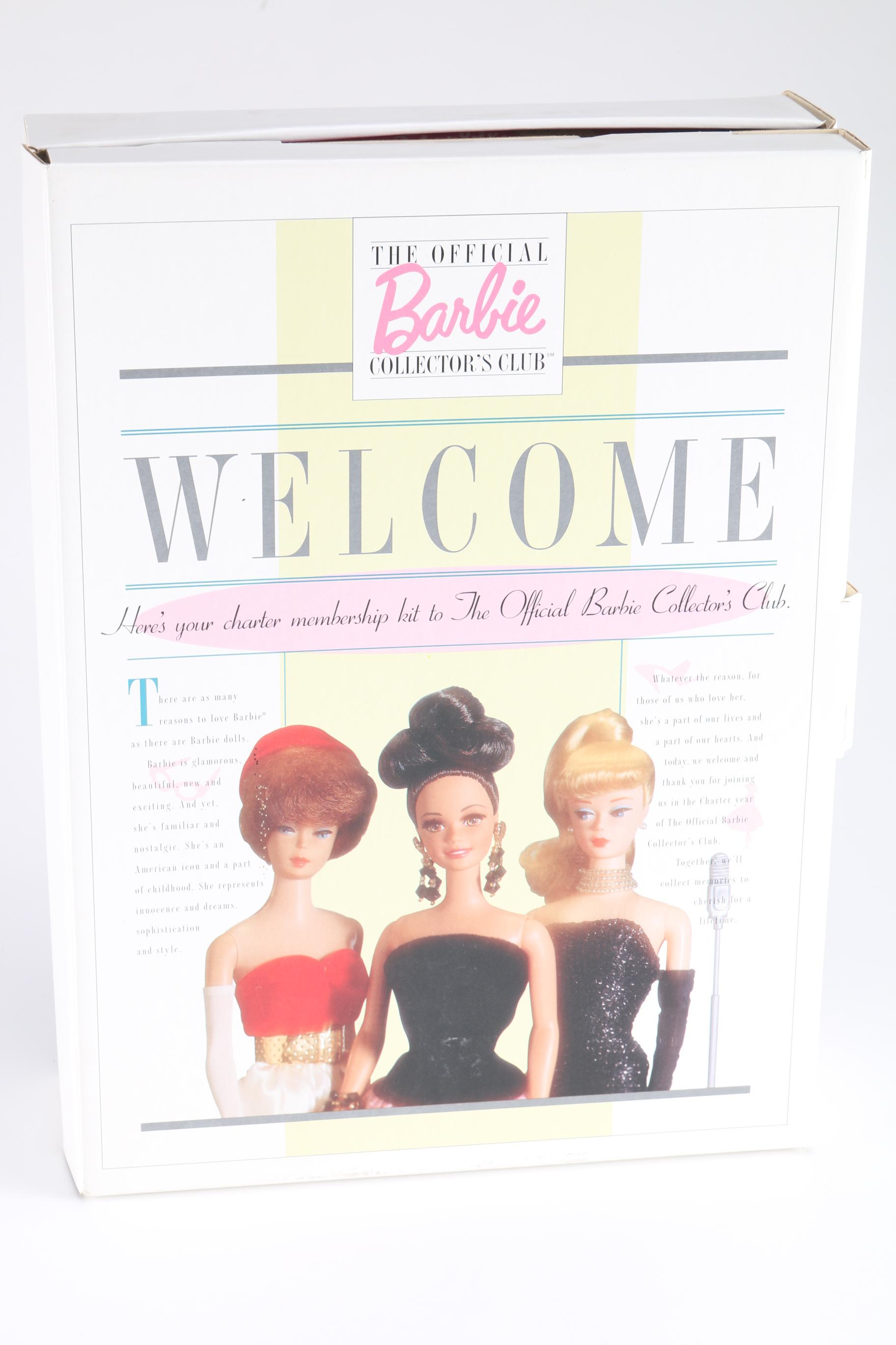 Selection of Barbie Collector's Club Dolls