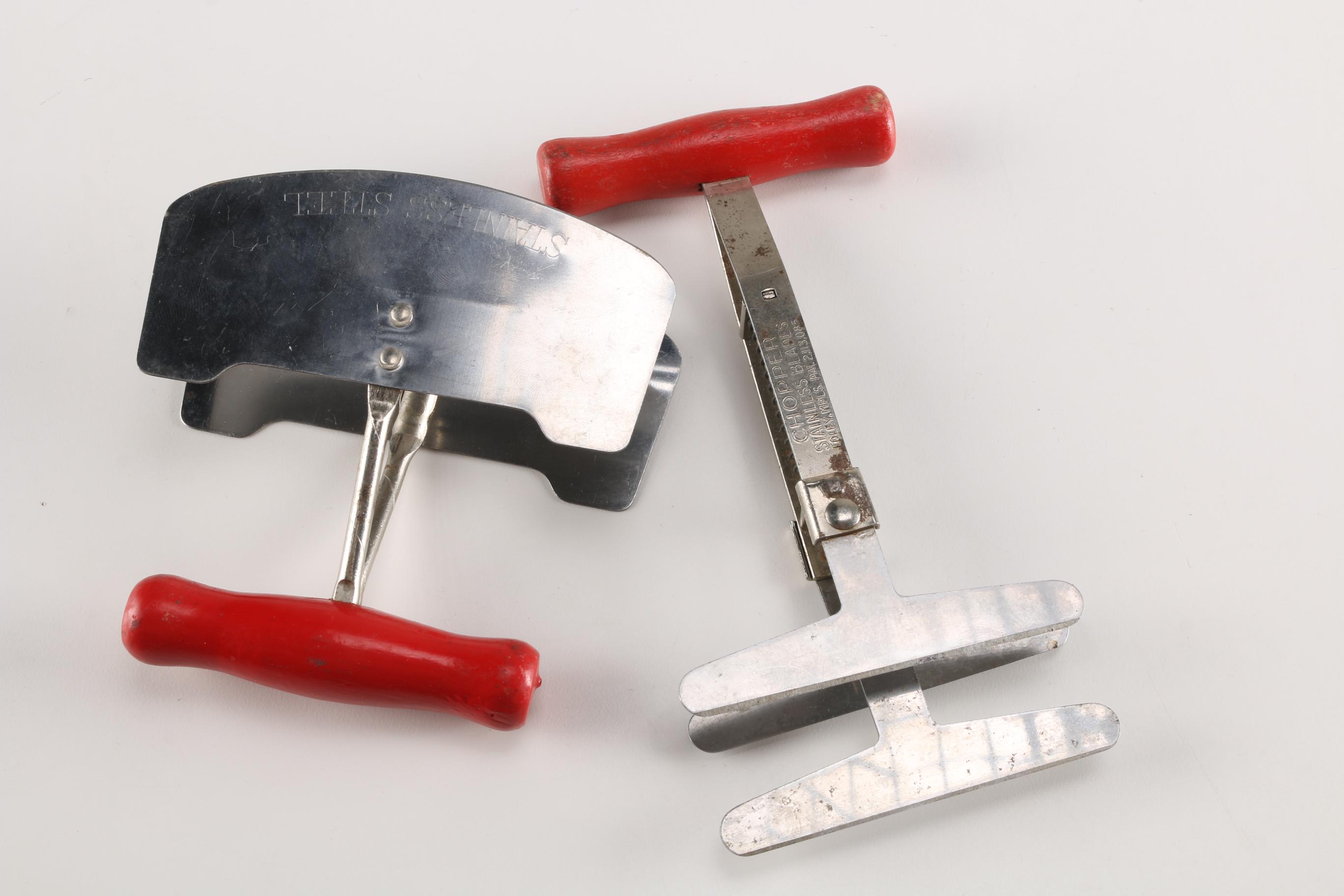 Vintage Kitchen Tools Including Silver Plate Flatware