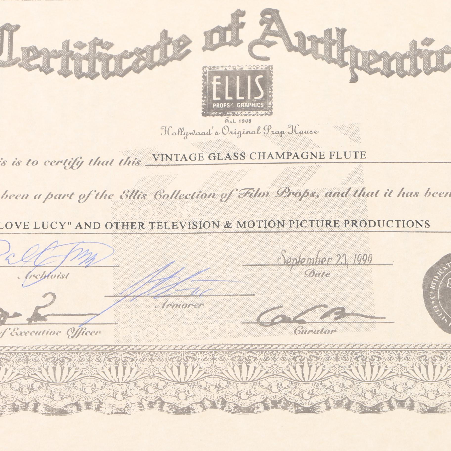 Vintage "I Love Lucy" Prop Glasses