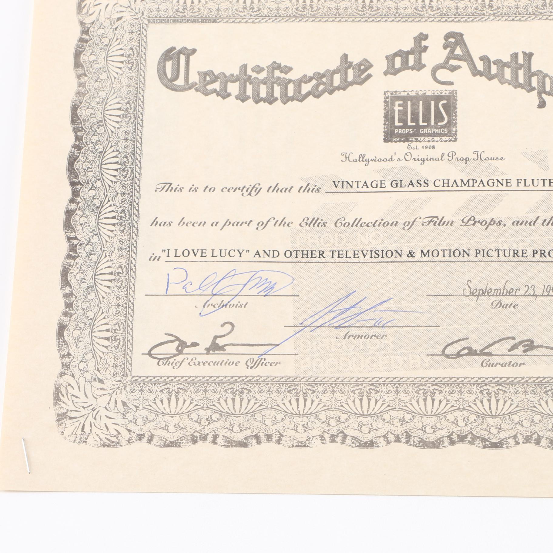 Vintage "I Love Lucy" Prop Glasses