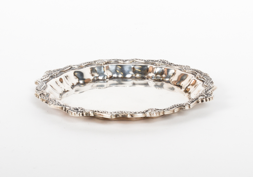 Vintage Egyptian Sterling Silver Plate