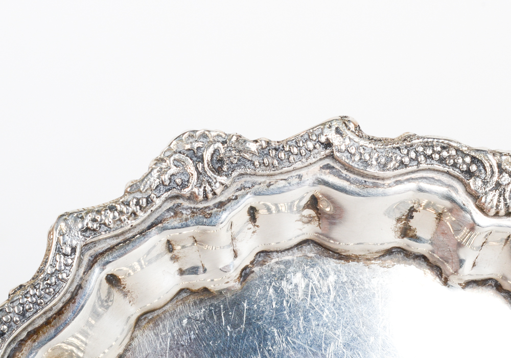 Vintage Egyptian Sterling Silver Plate