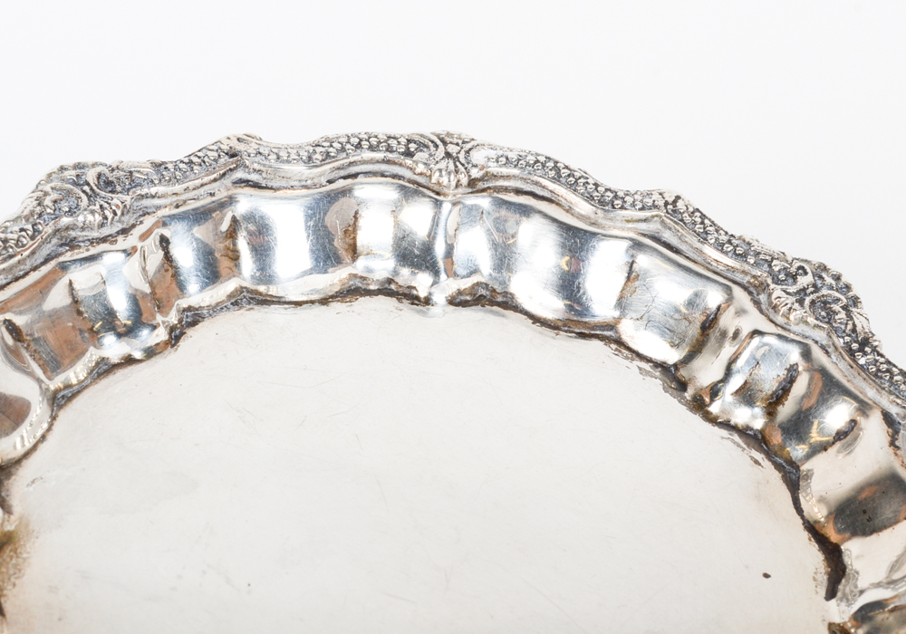 Vintage Egyptian Sterling Silver Plate