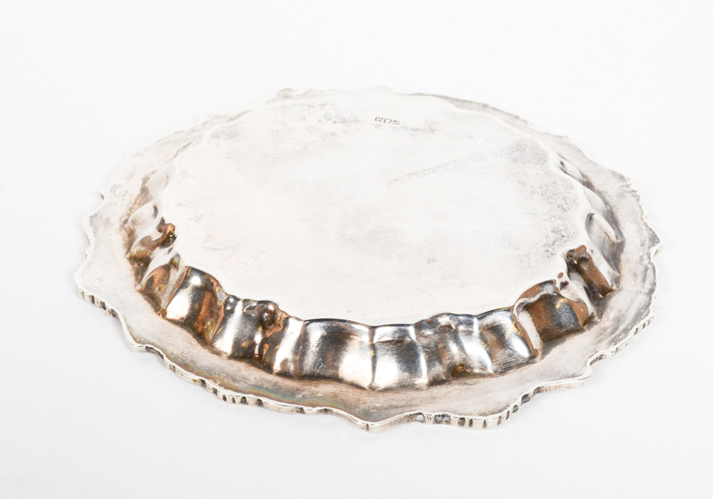 Vintage Egyptian Sterling Silver Plate