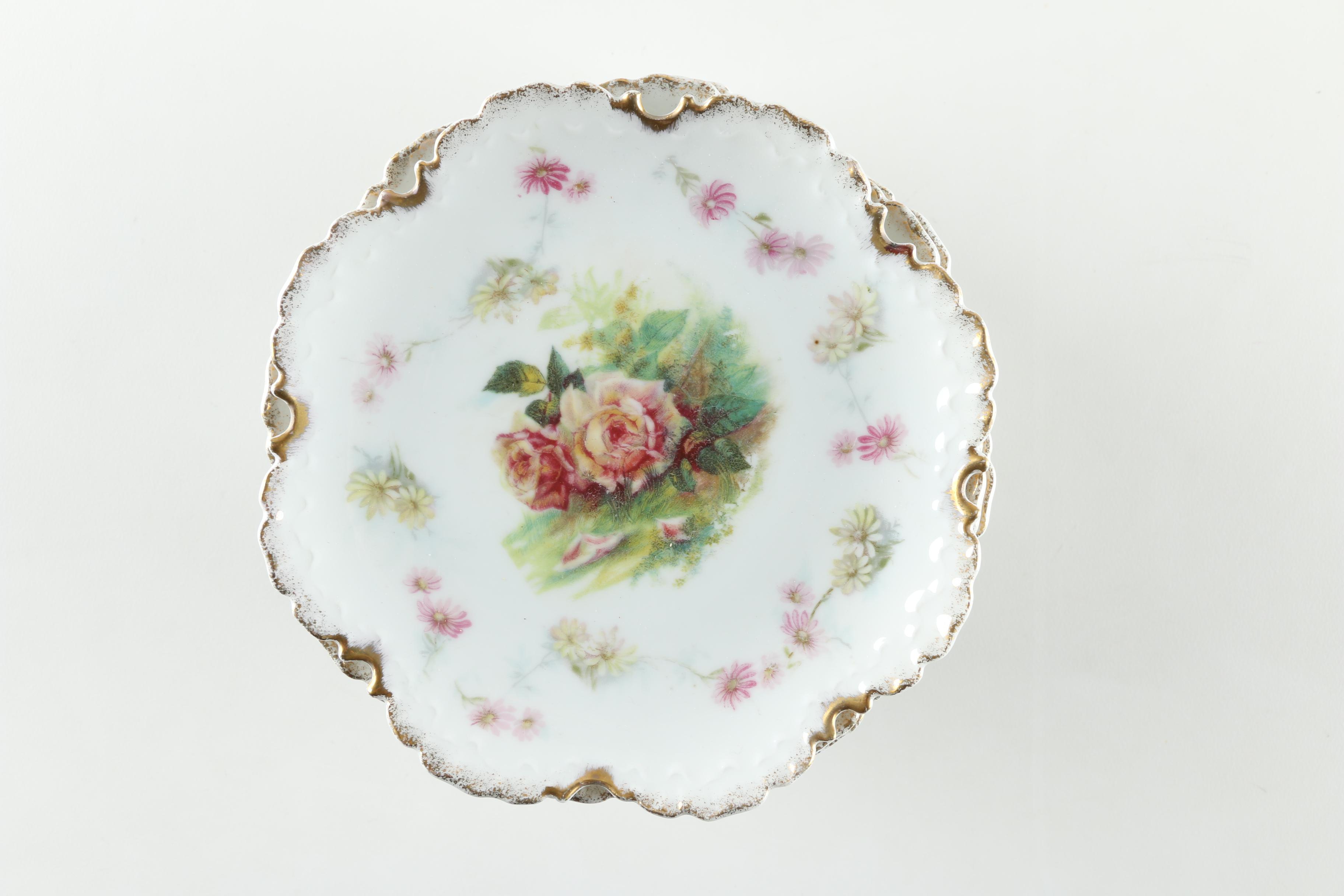 Antique Porcelain Dishes Featuring Haviland