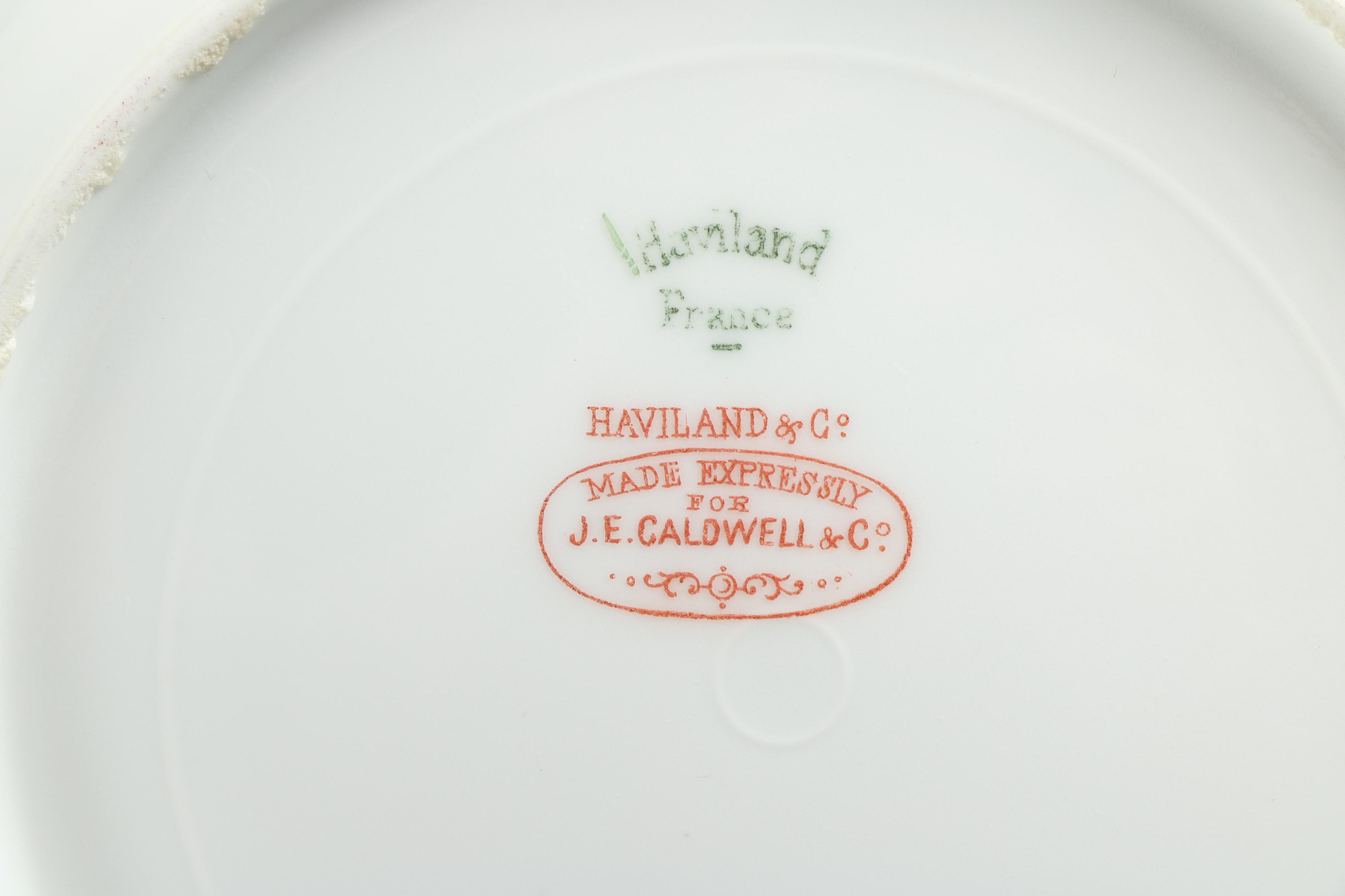 Antique Porcelain Dishes Featuring Haviland