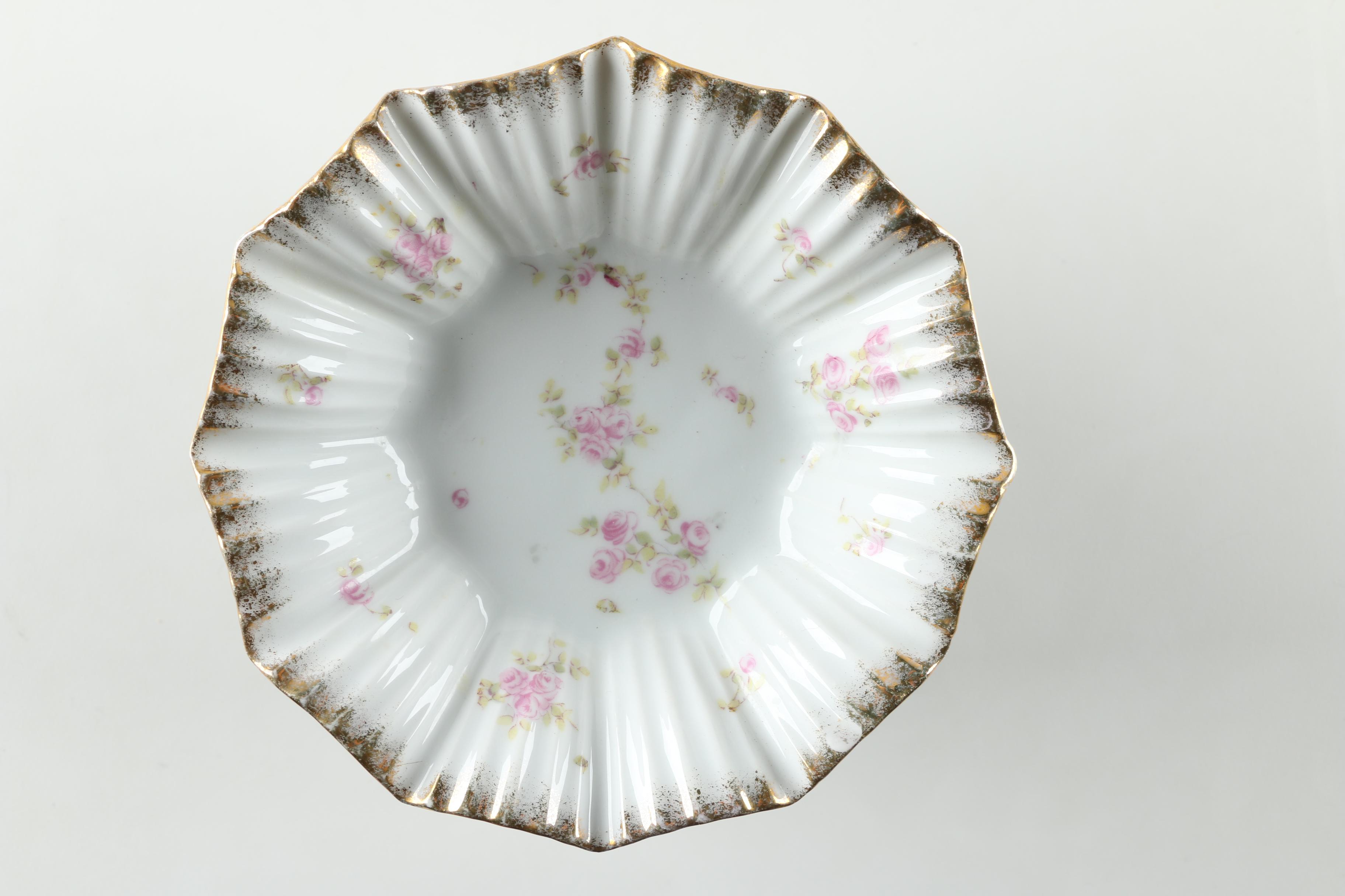 Antique Porcelain Dishes Featuring Haviland