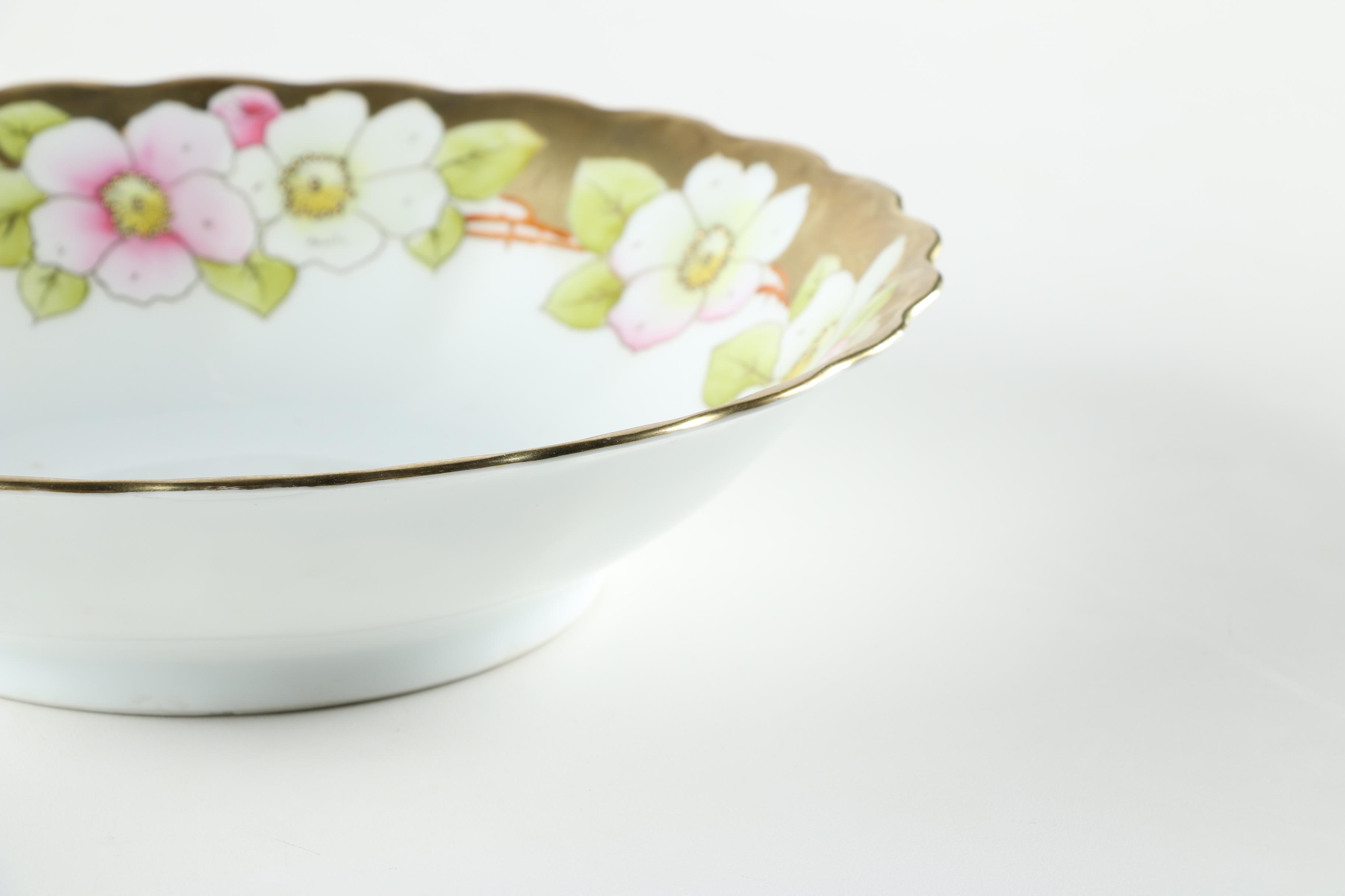 Antique Porcelain Dishes Featuring Haviland