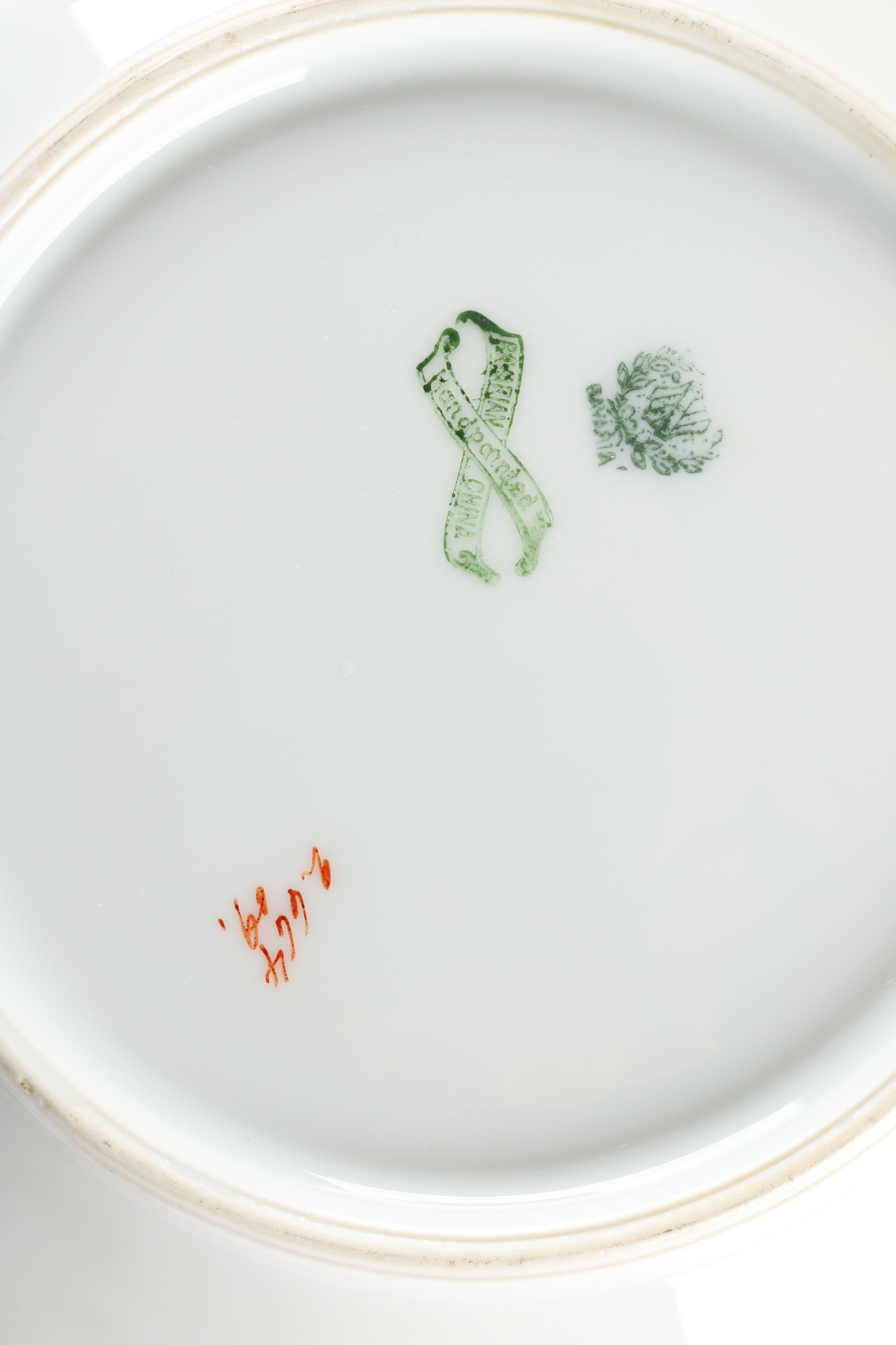 Antique Porcelain Dishes Featuring Haviland