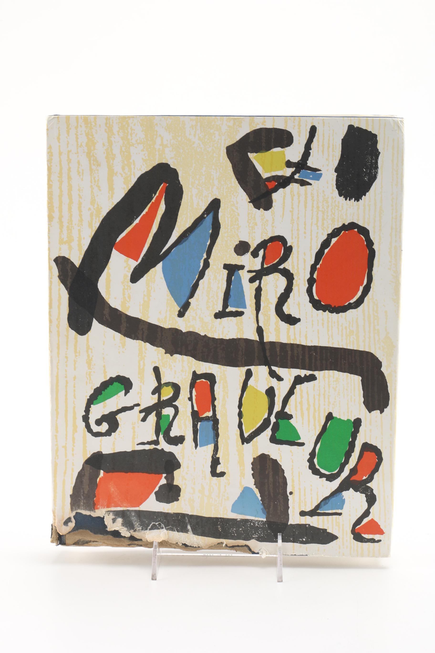 Group of Three Joan Miro Books