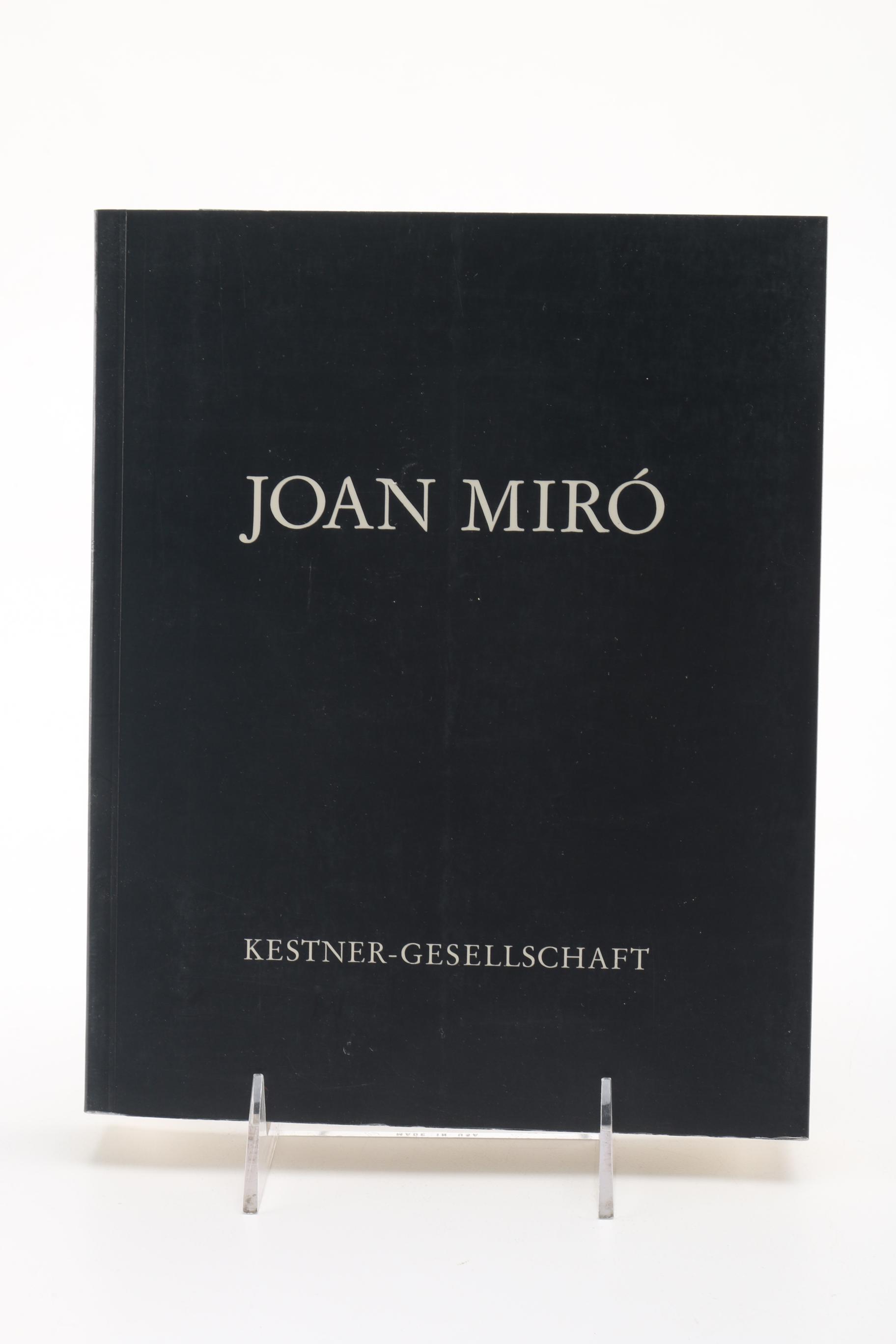Group of Three Joan Miro Books