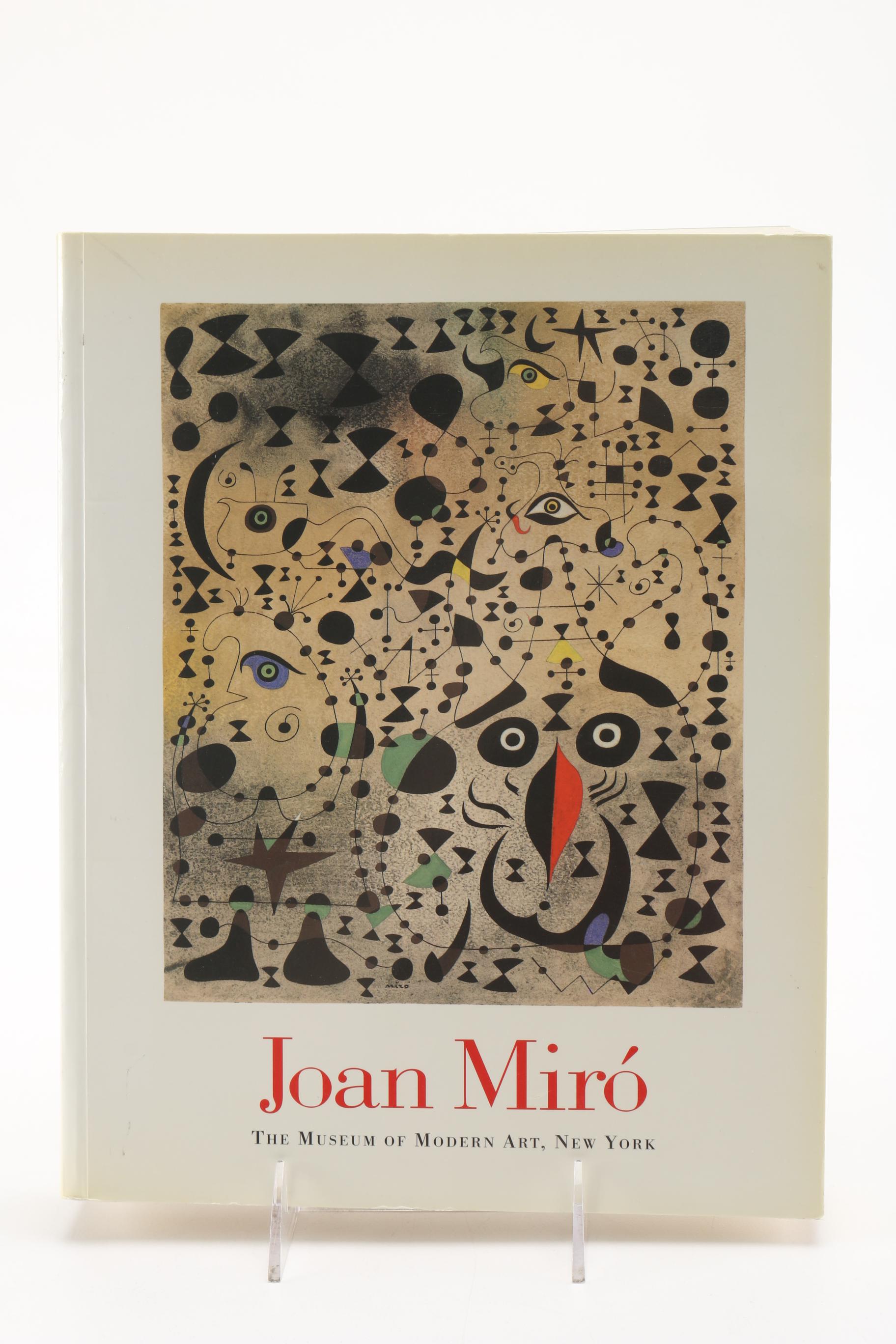 Group of Three Joan Miro Books