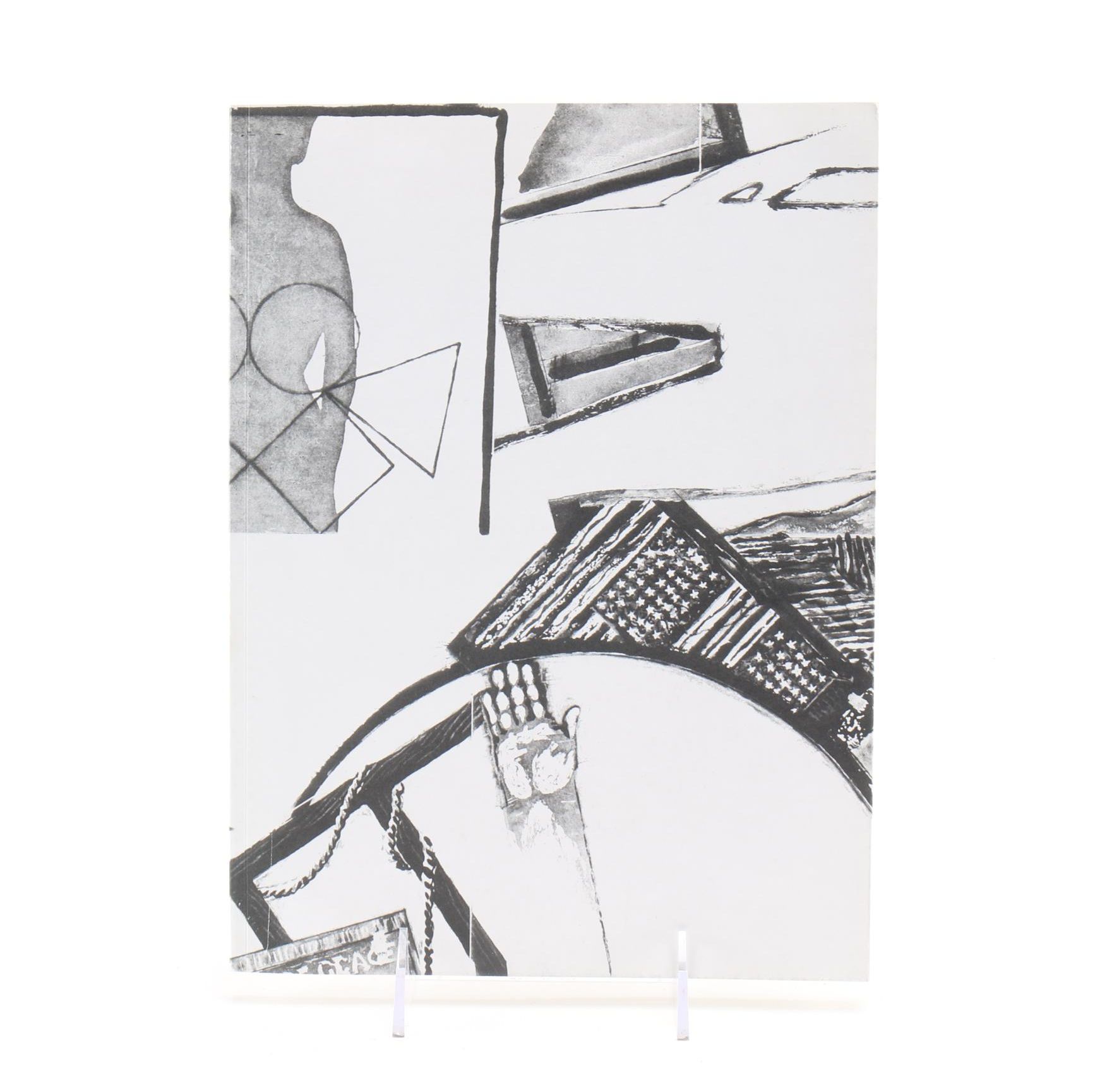 Signed "Jasper Johns: The Seasons" With Etched Dust Cover