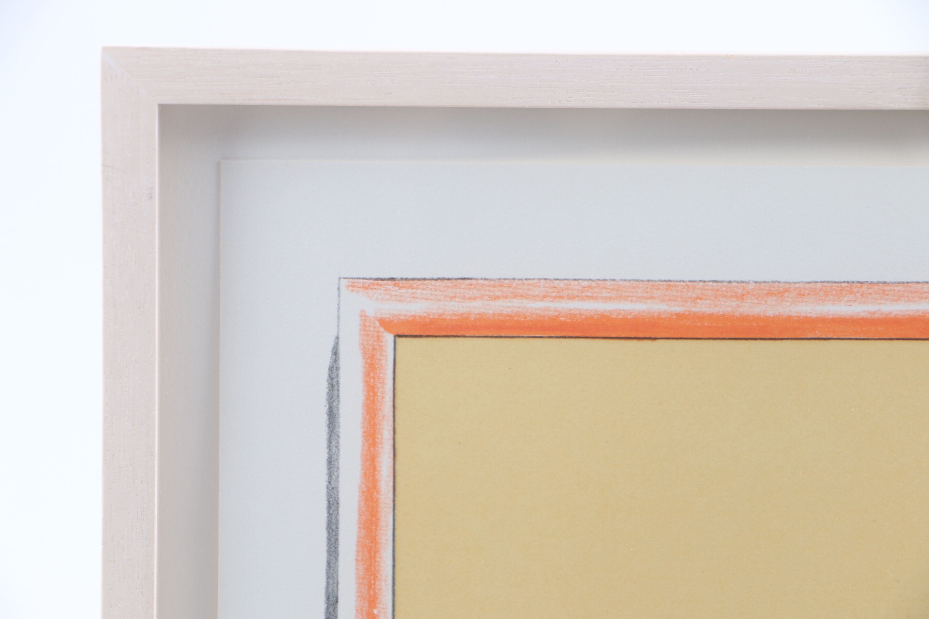 David Hockney Serigraph on Paper  "Hollywood Bowl Calif."