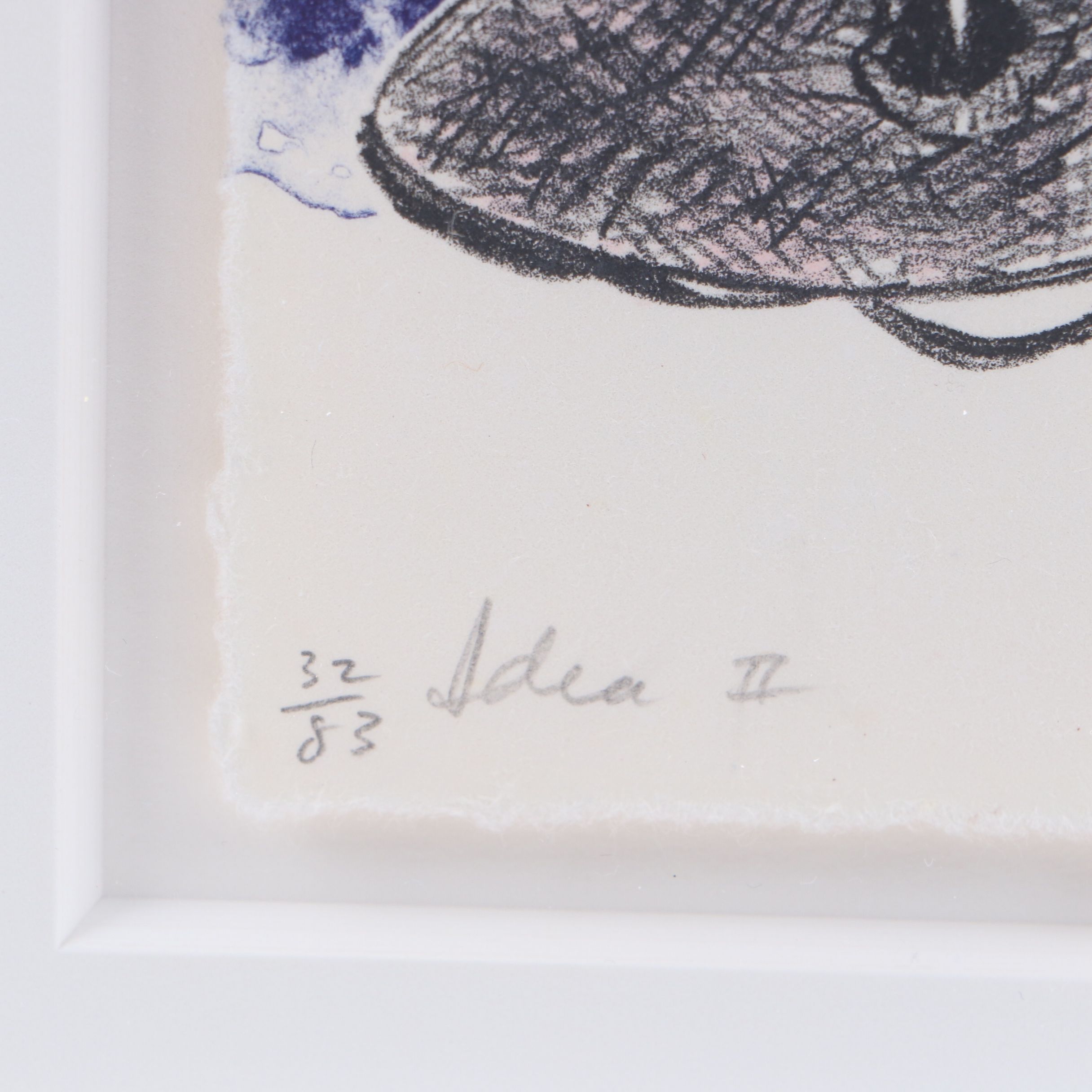 James Rosenquist Signed Limited Edition Lithographs "Idea I" and Idea II"