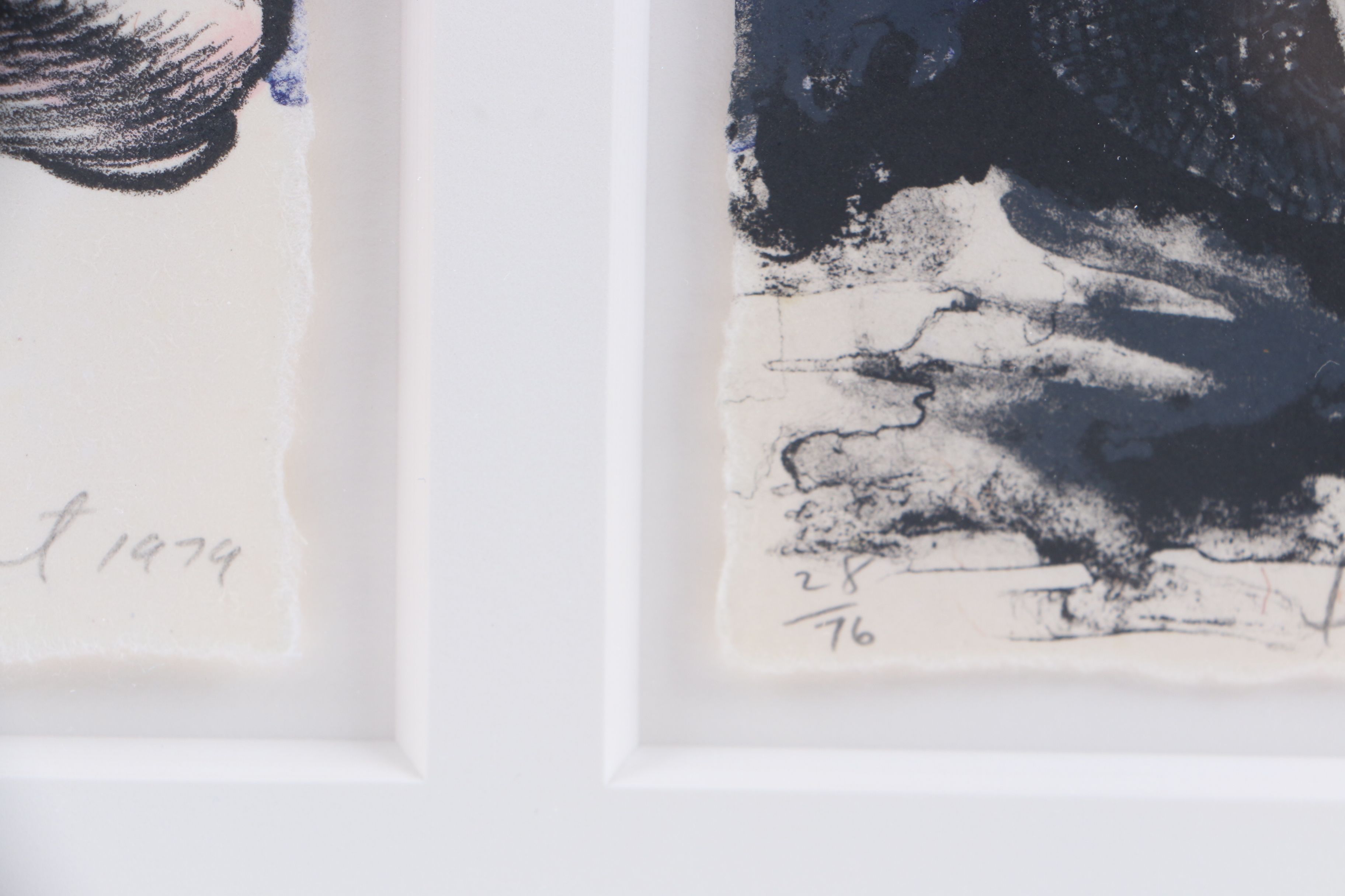 James Rosenquist Signed Limited Edition Lithographs "Idea I" and Idea II"