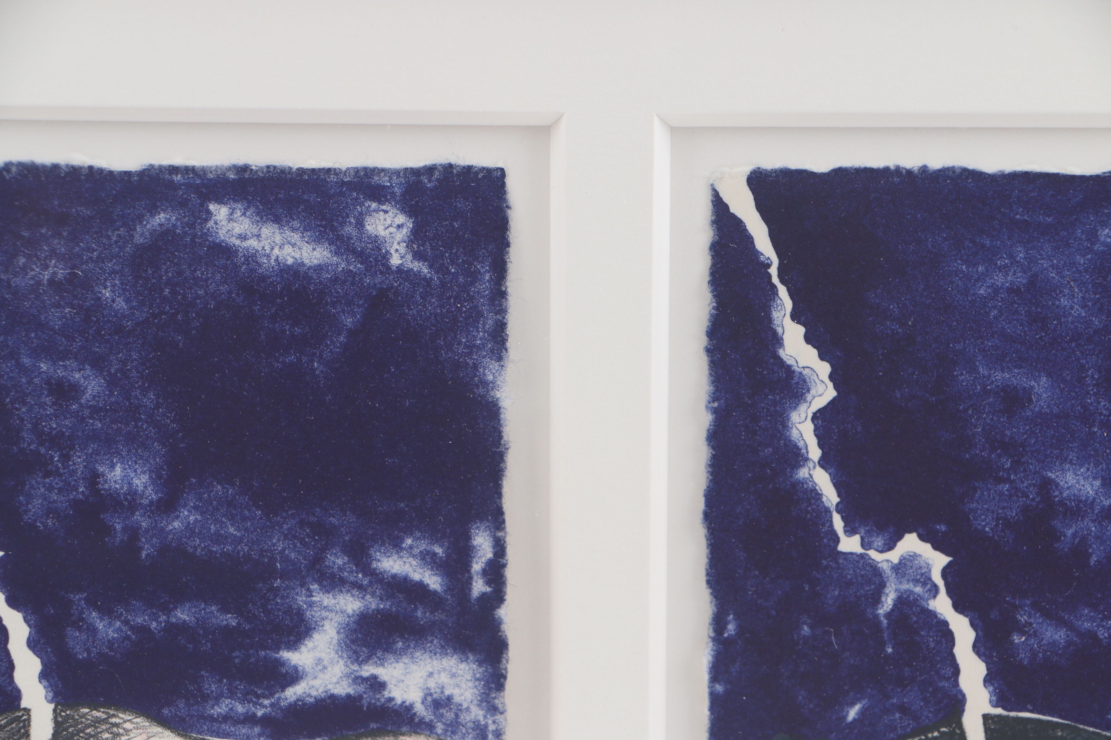 James Rosenquist Signed Limited Edition Lithographs "Idea I" and Idea II"