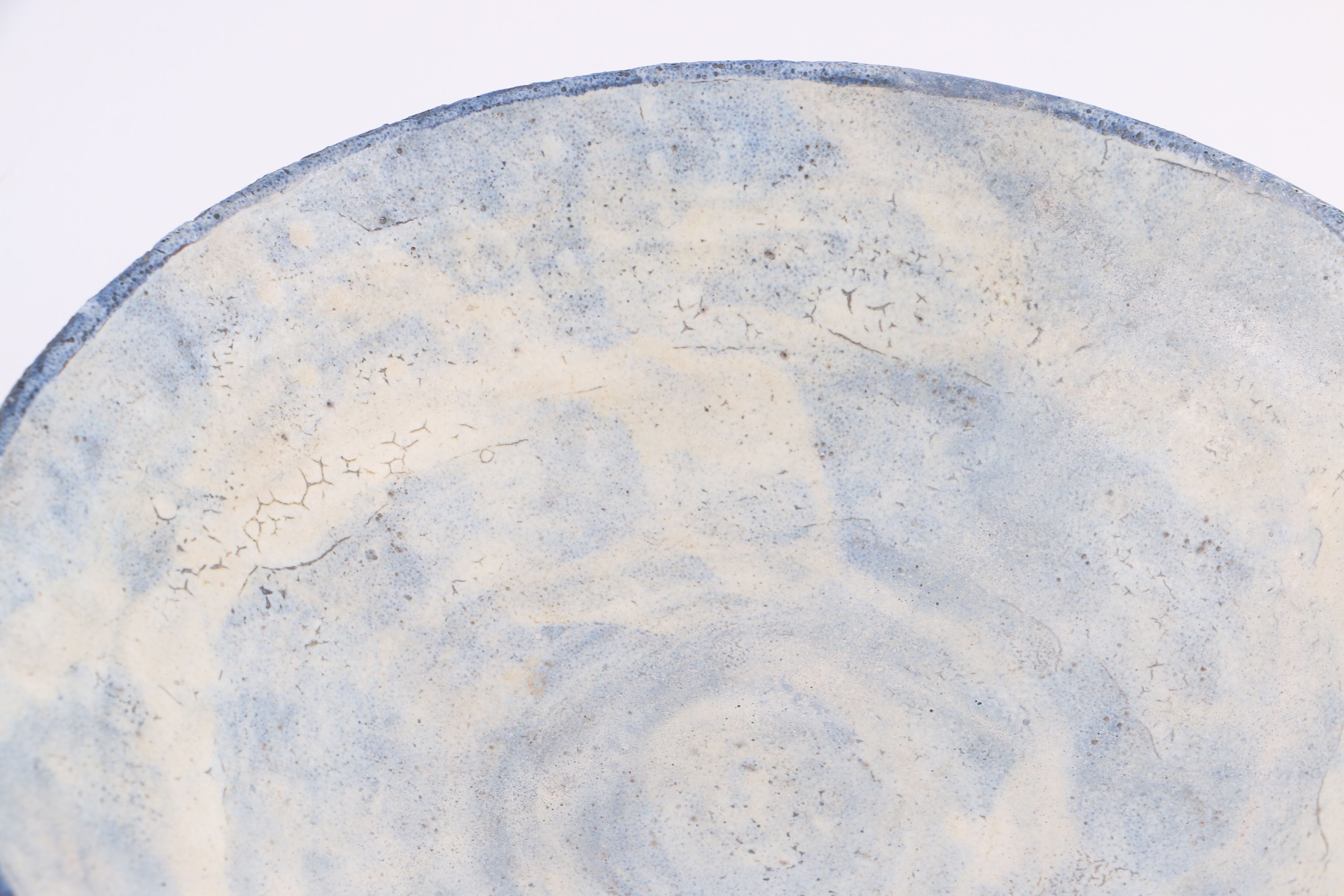 Gertrud and Otto Natzler Glazed Terracotta Compote