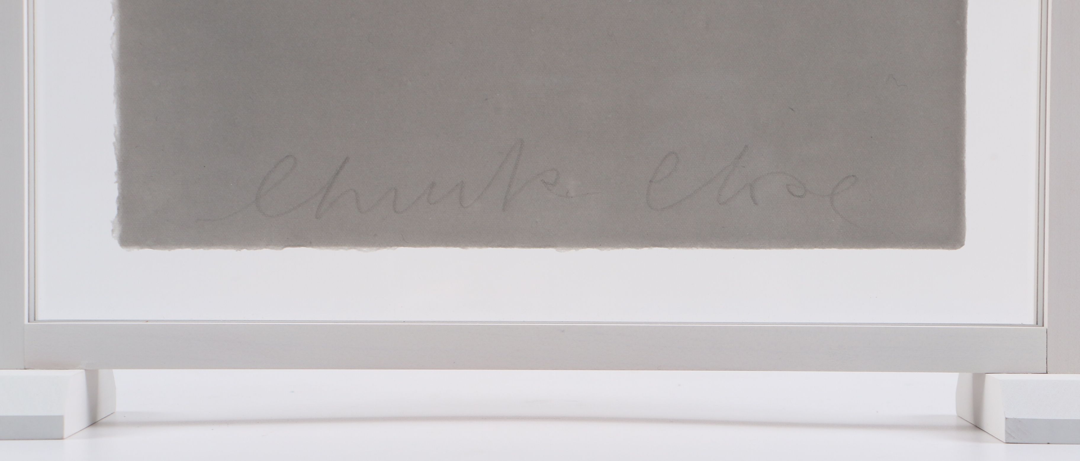 Chuck Close Limited Edition "Watermark Self-Portrait"