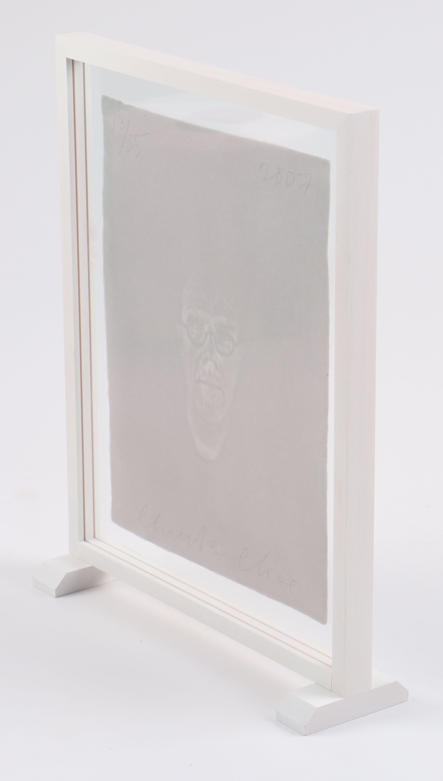 Chuck Close Limited Edition "Watermark Self-Portrait"