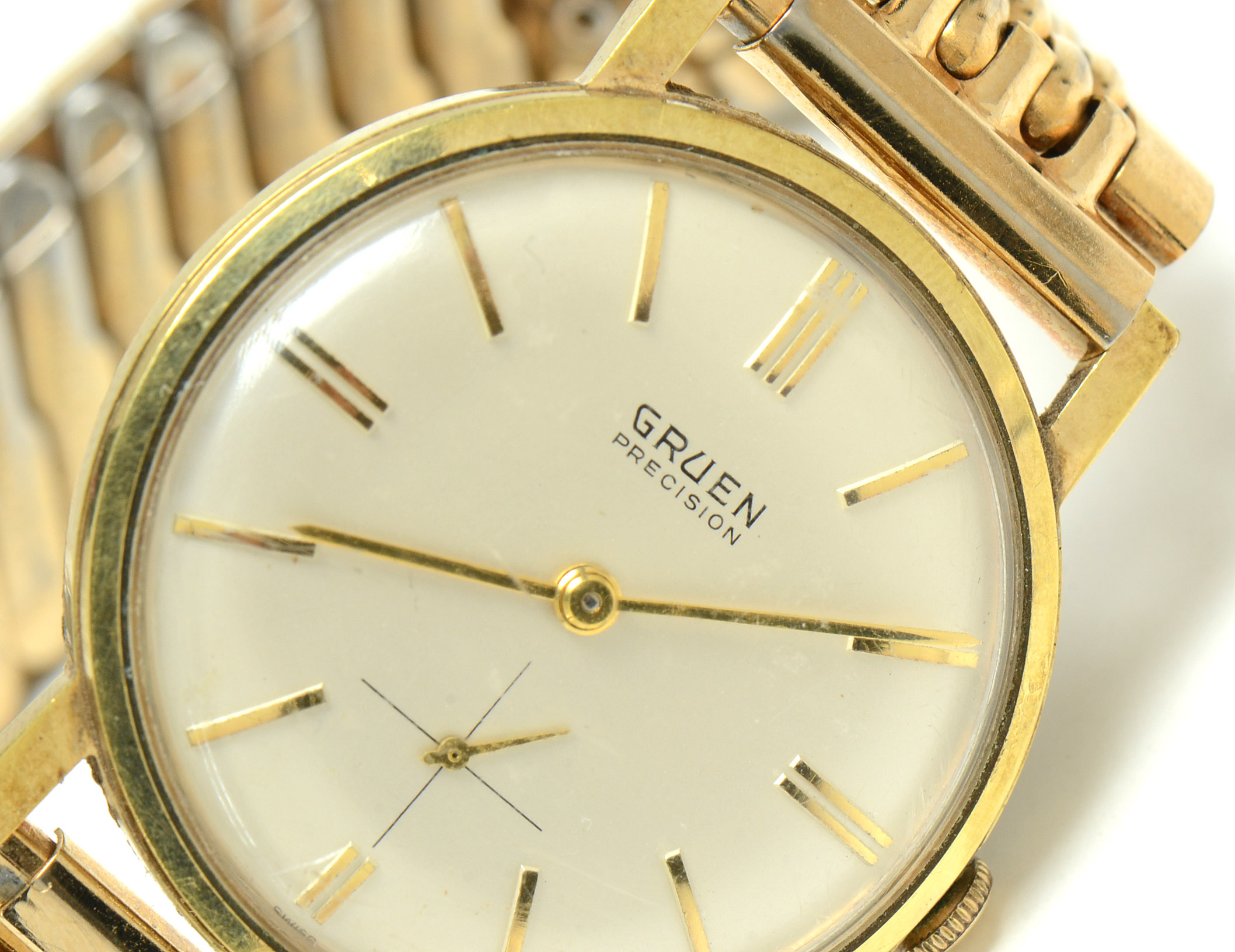 Vintage Gruen Precision Gold-Tone Watch