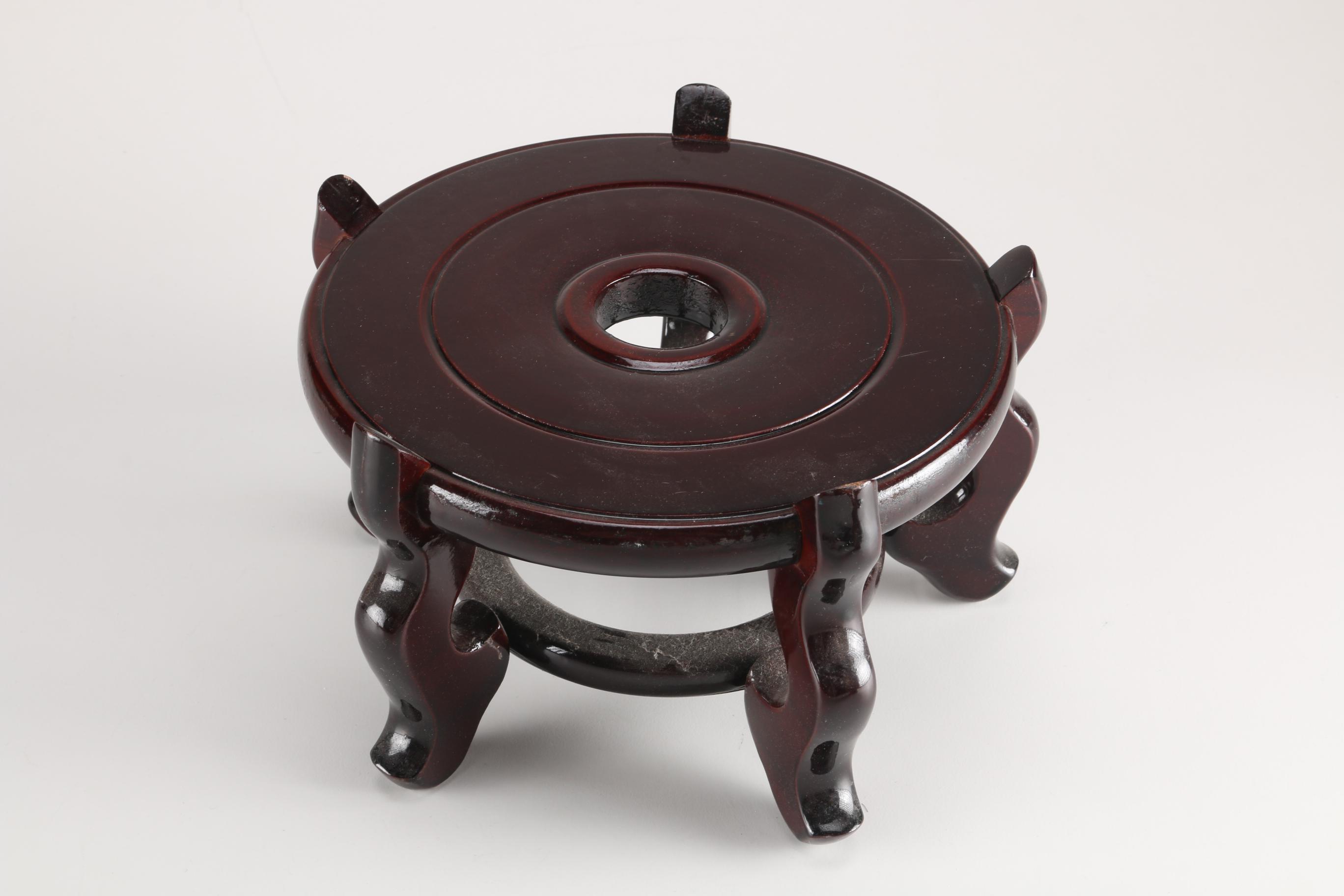 Decorative Ceramic Vase with Pedestal