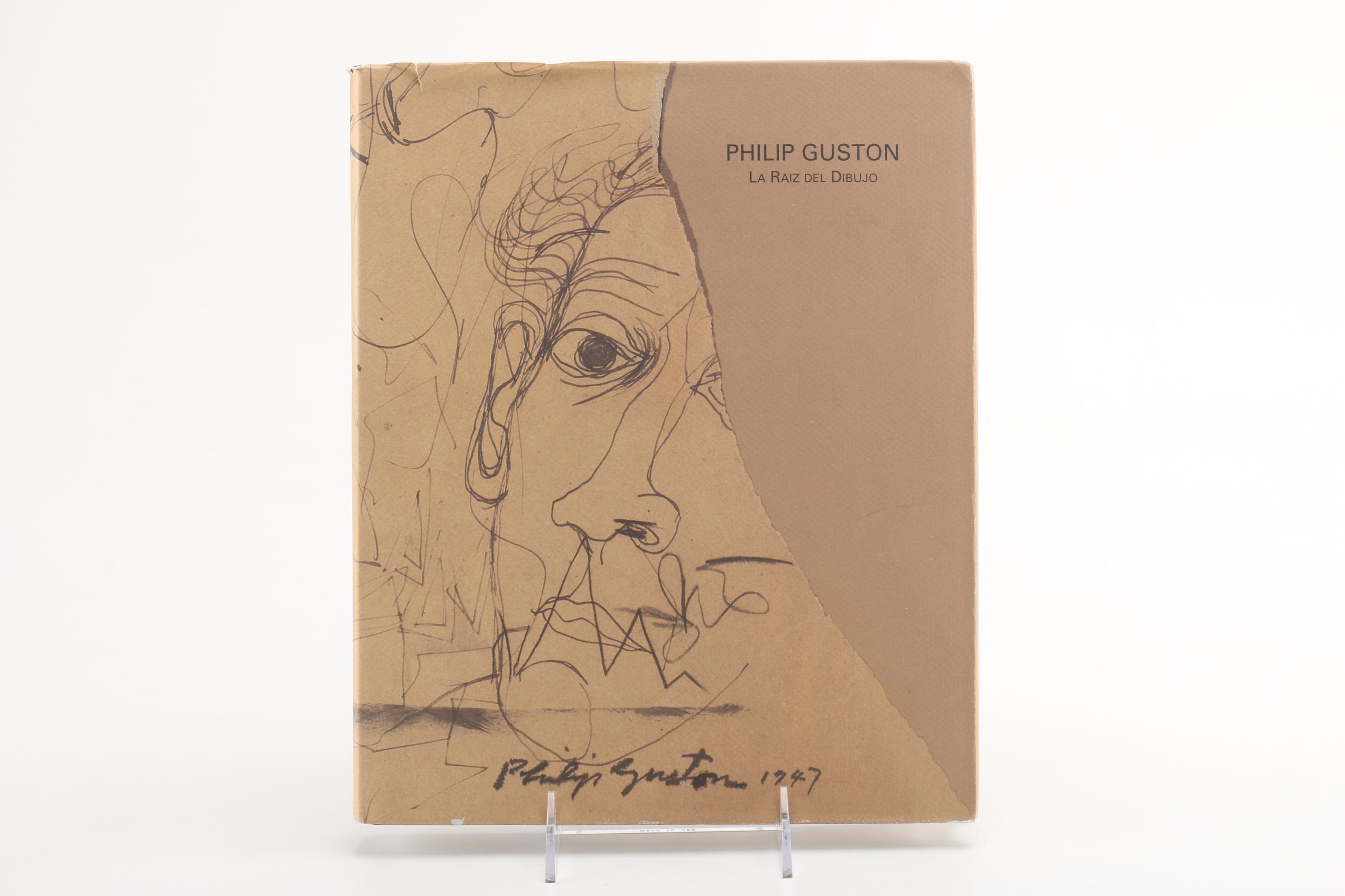 First Edition of "Philip Guston: La Raiz del Dibujo"