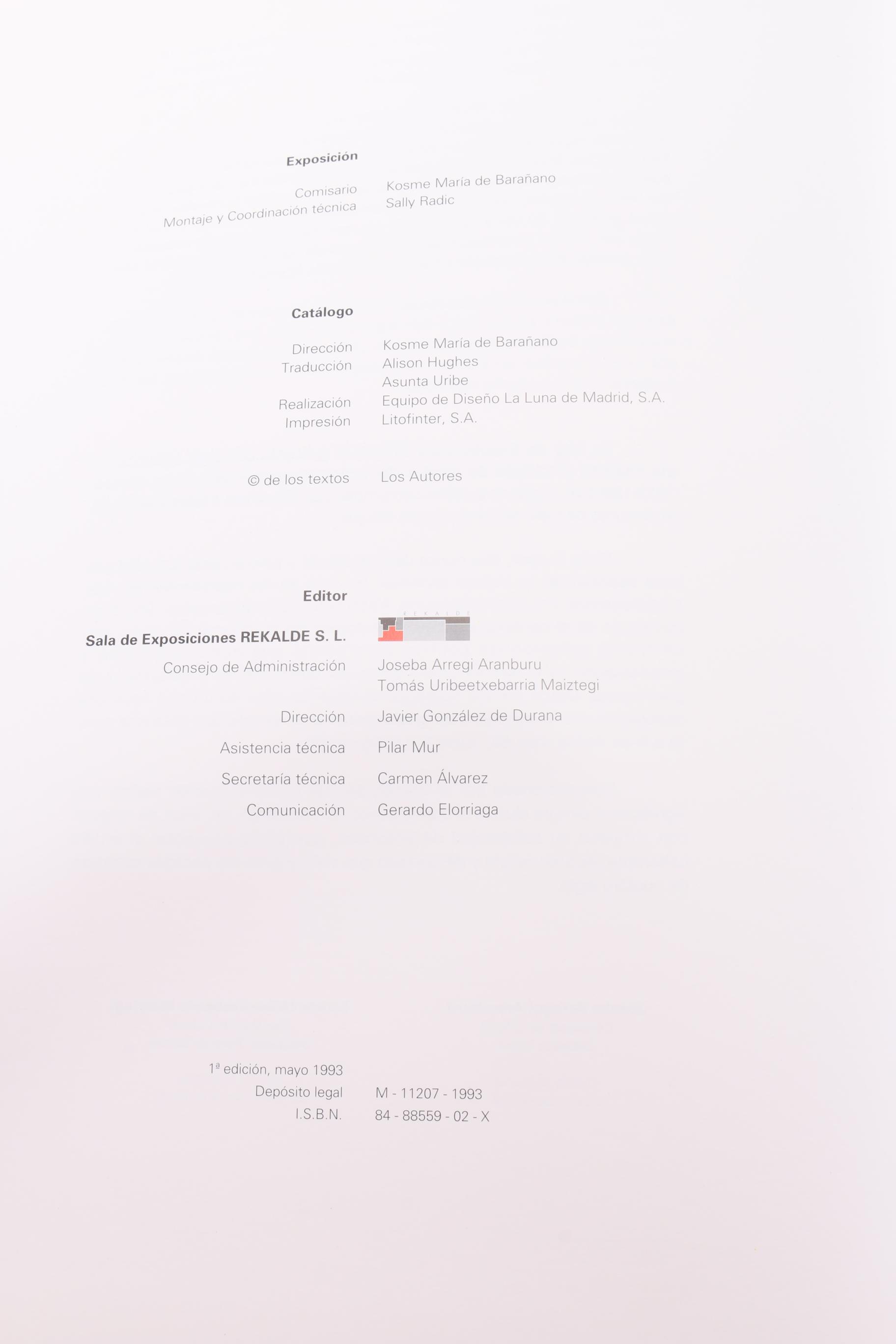 First Edition of "Philip Guston: La Raiz del Dibujo"