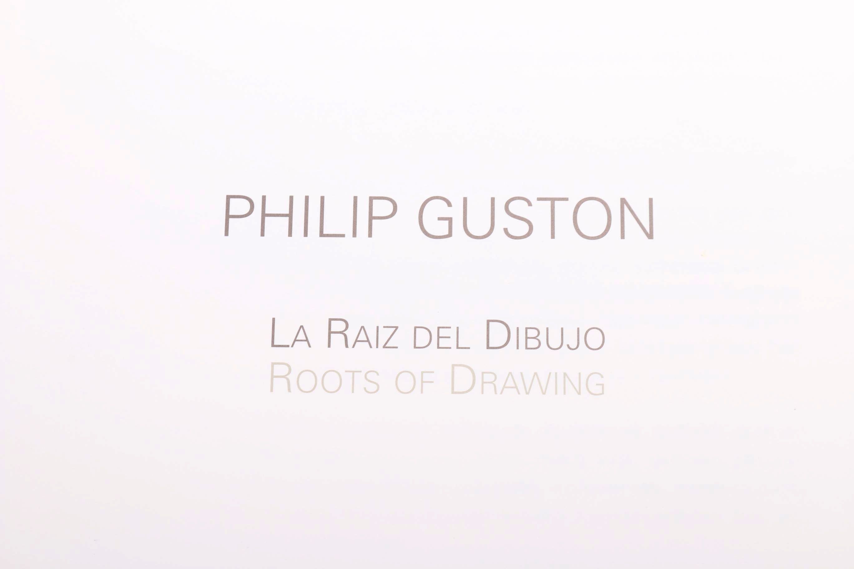 First Edition of "Philip Guston: La Raiz del Dibujo"