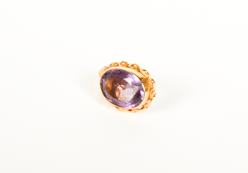 Large Group of 14K Yellow Gold Earrings and Pendant