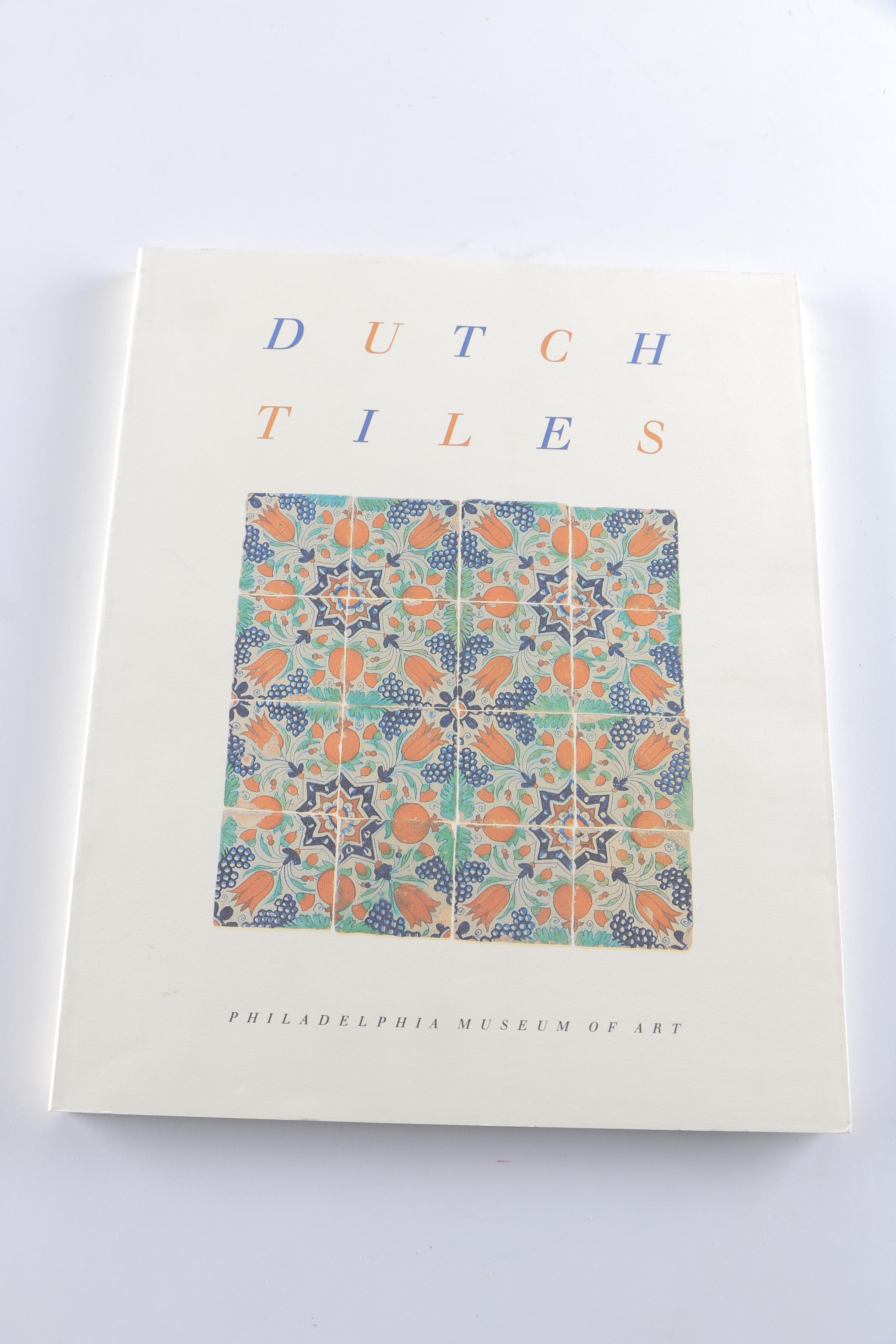 Collection of Tile Design Books including "Identifying Marble"
