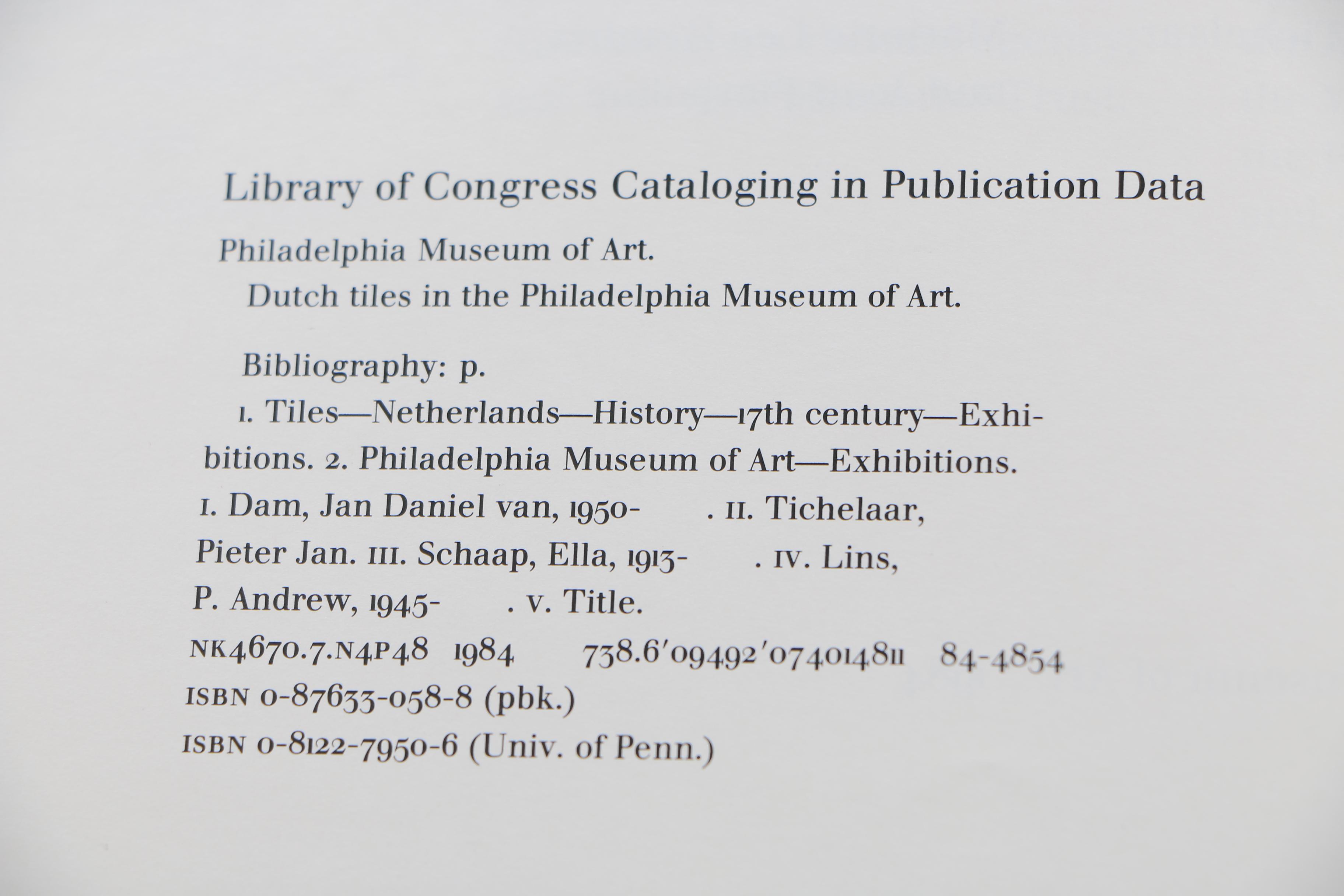 Collection of Tile Design Books including "Identifying Marble"