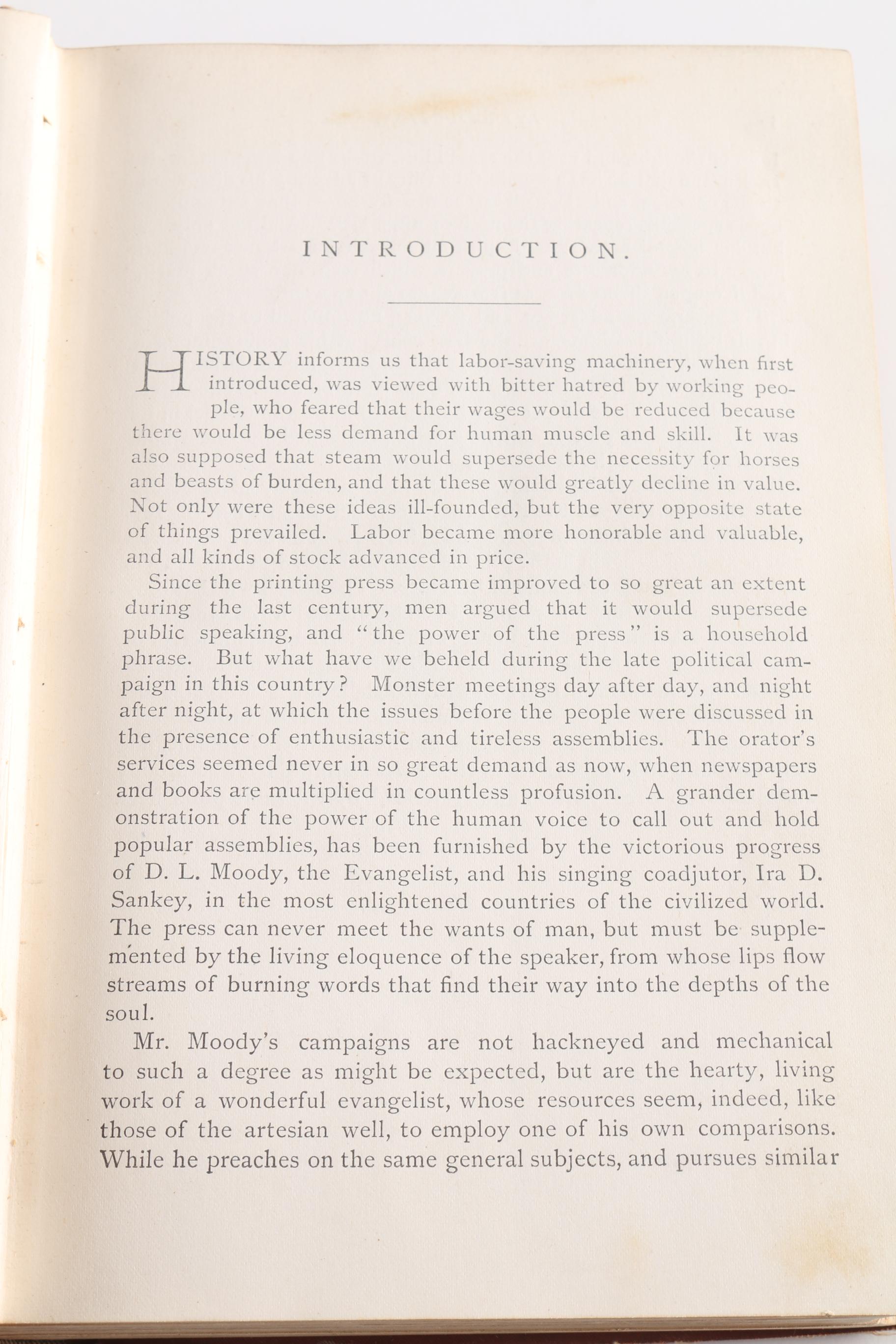 1877 "New Sermons, Addresses, and Prayers" by D. L. Moody