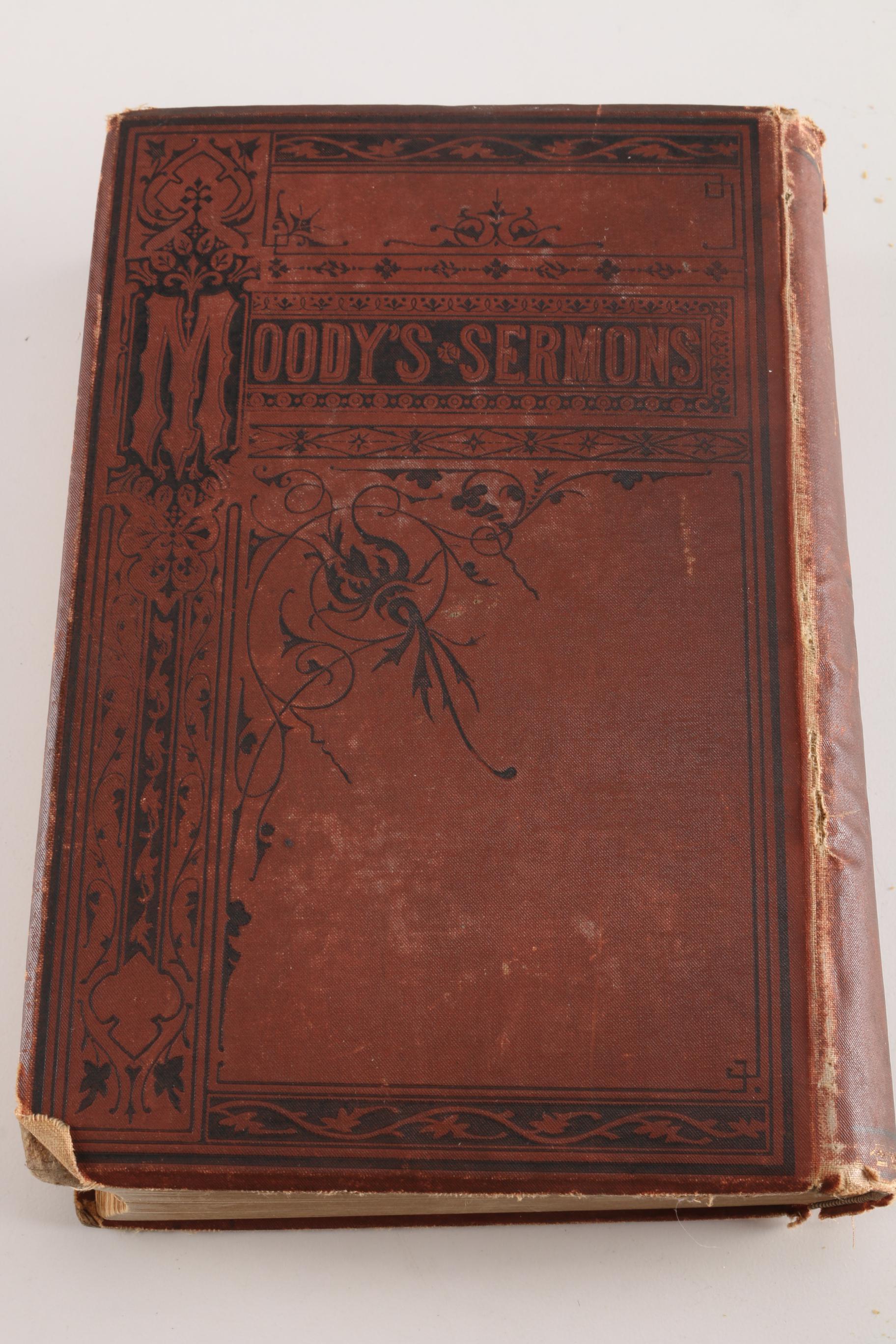 1877 "New Sermons, Addresses, and Prayers" by D. L. Moody